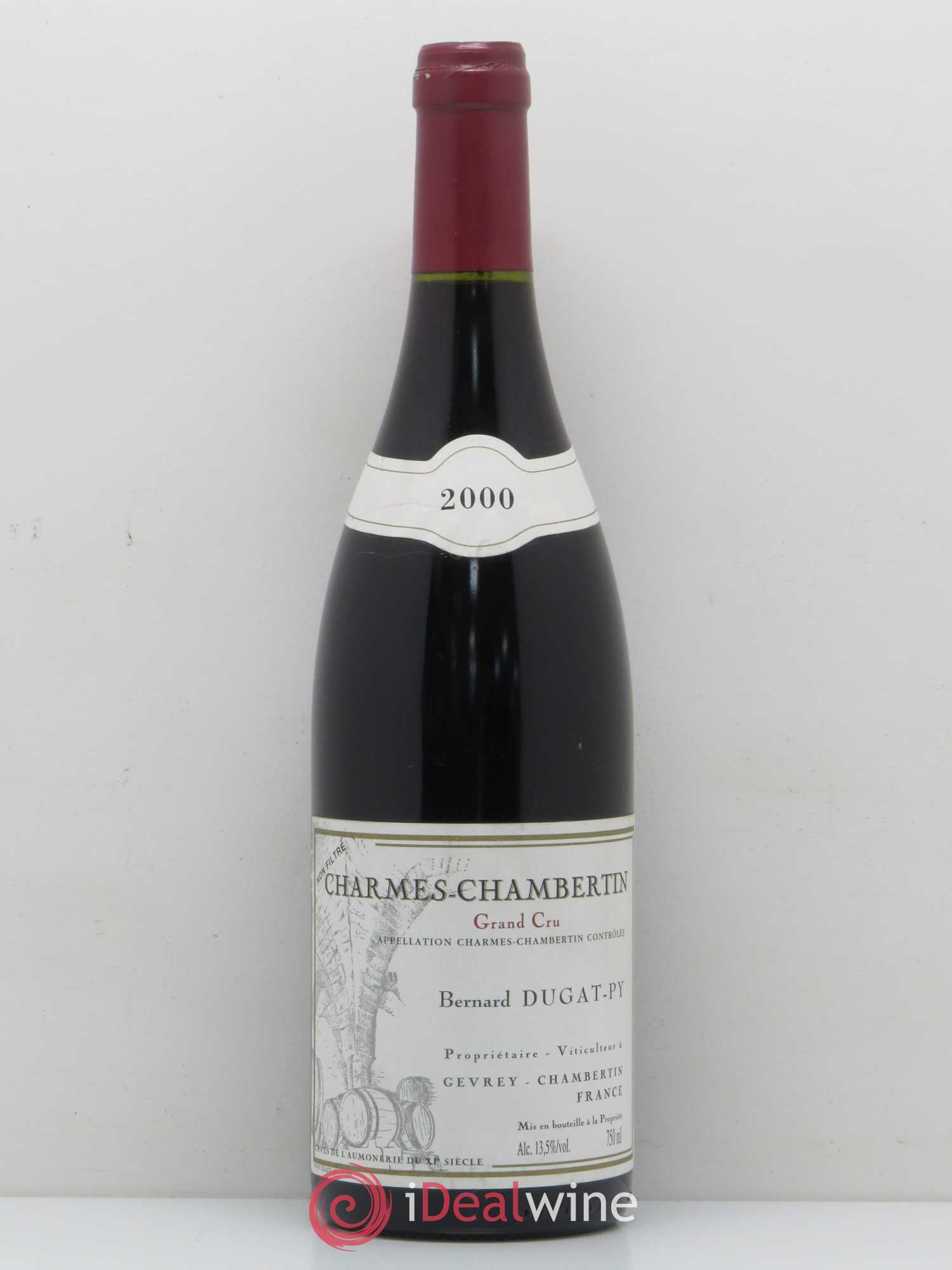Charmes-Chambertin Grand Cru Dugat-Py 2000 - Lot de 1 bouteille - 0
