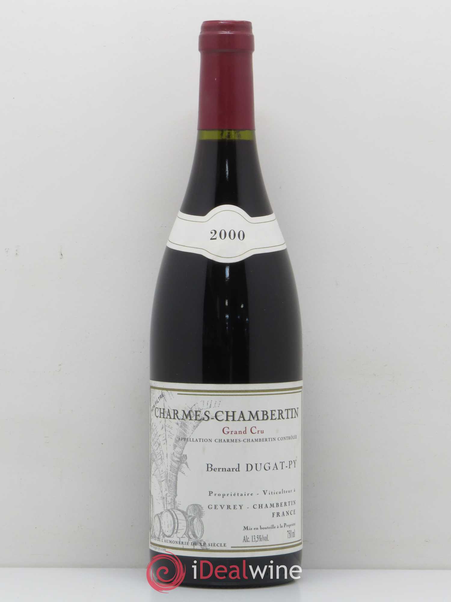 Charmes-Chambertin Grand Cru Dugat-Py 2000 - Lot de 1 bouteille - 0