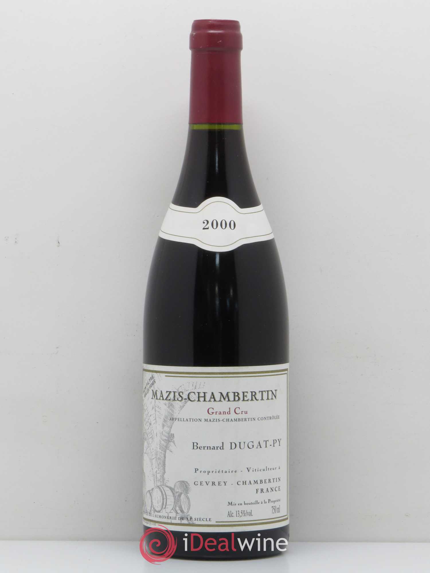Mazis-Chambertin Grand Cru Vieilles Vignes Dugat-Py 2000 - Lot de 1 bouteille - 0