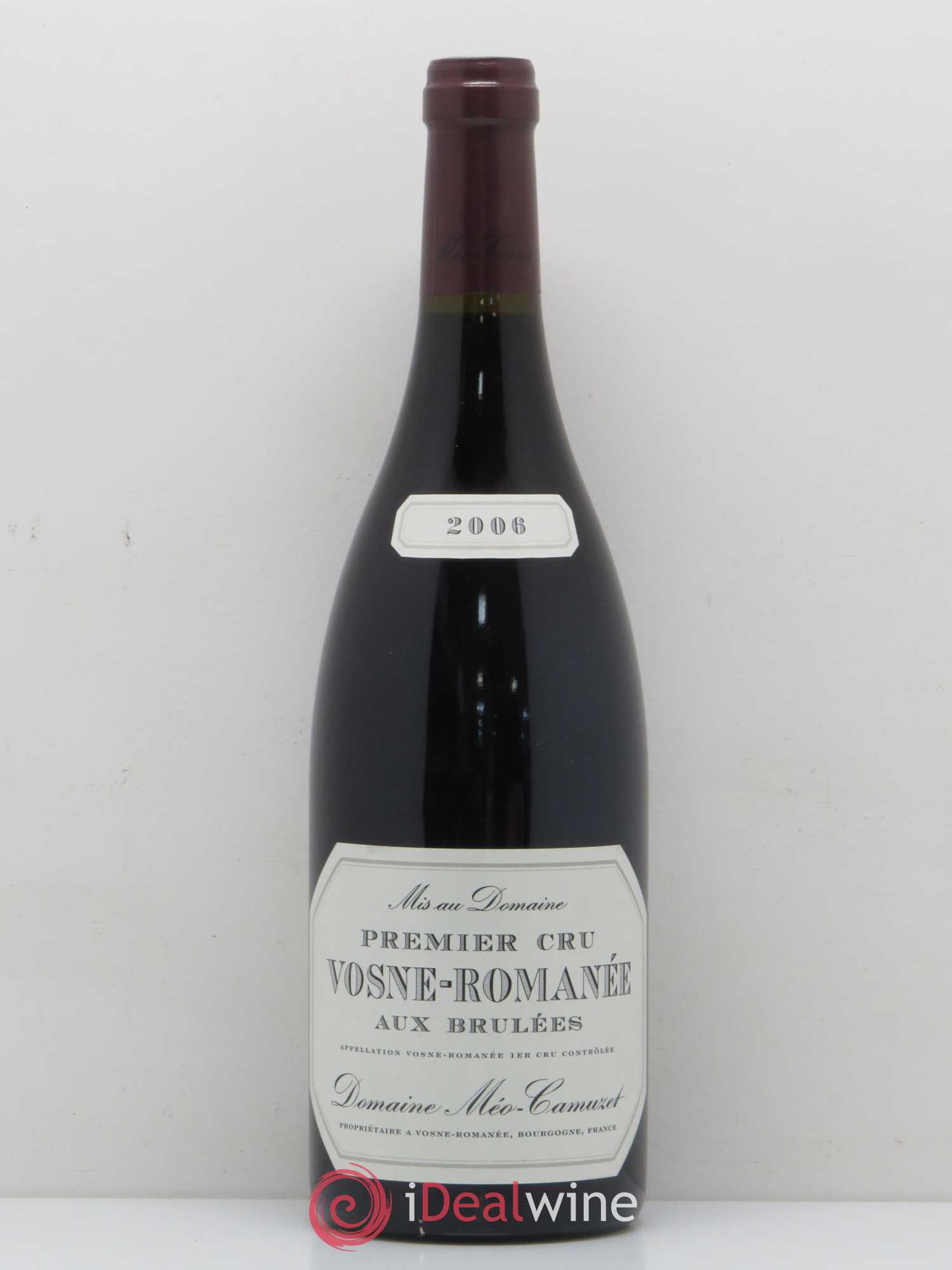 Vosne-Romanée 1er Cru Aux Brûlées Méo-Camuzet (Domaine) 2006 - Lot de 1 bouteille - 0