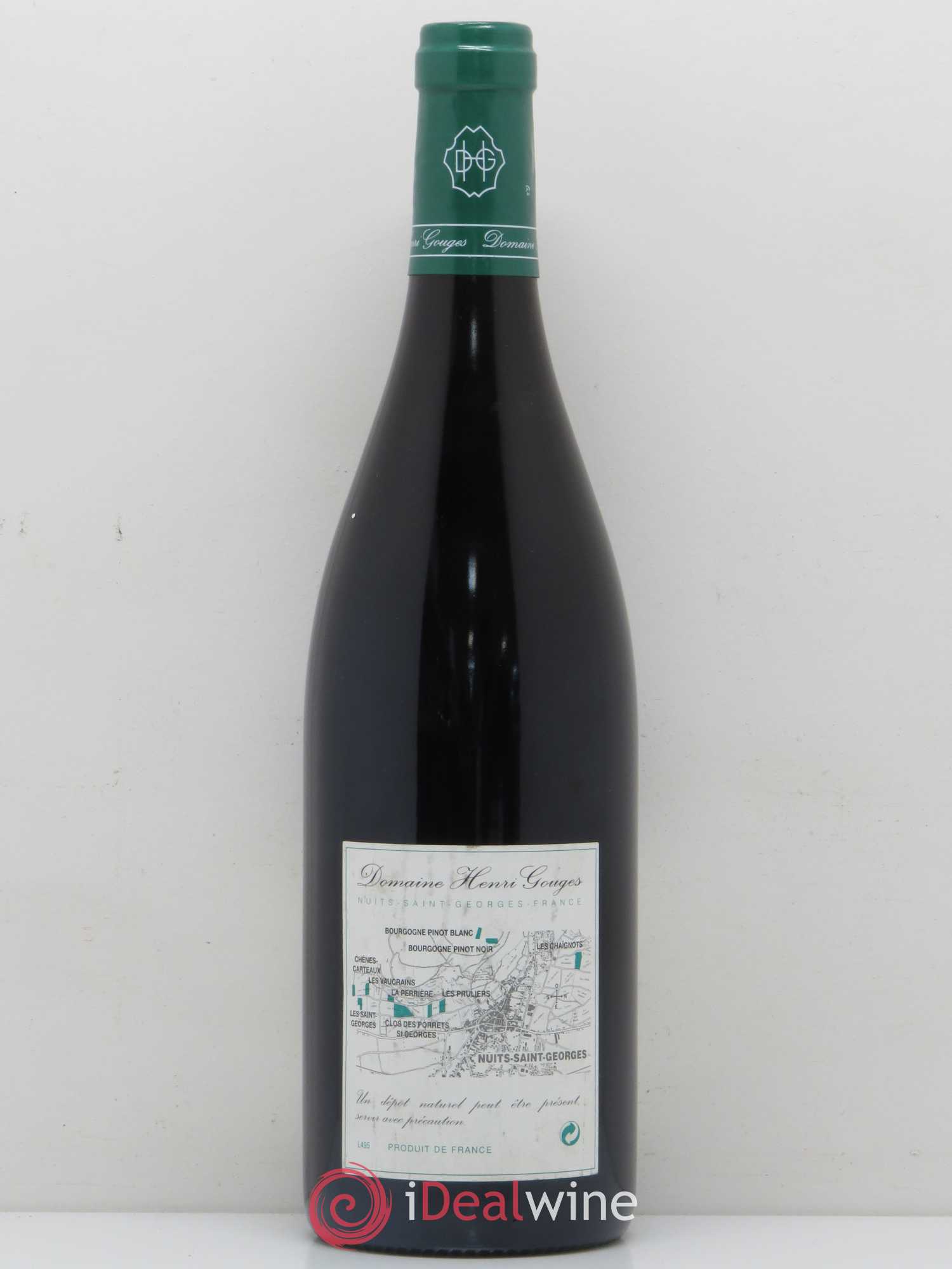 Nuits-Saint-Georges Les Saints Georges Henri Gouges 1999 - Lot de 1 bouteille - 1