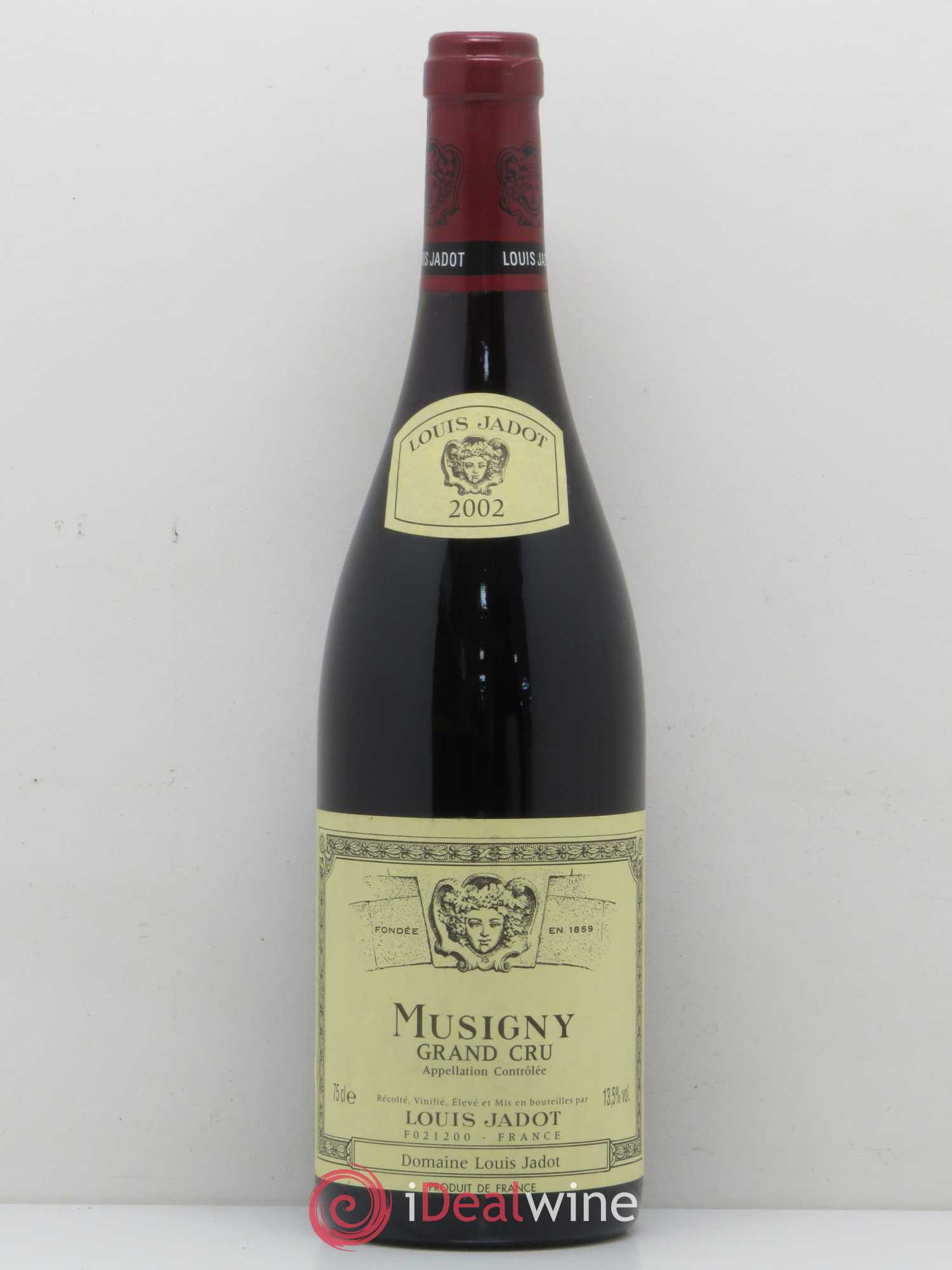 Musigny Grand Cru Louis Jadot (Domaine) 2002 - Lot de 1 bouteille - 0