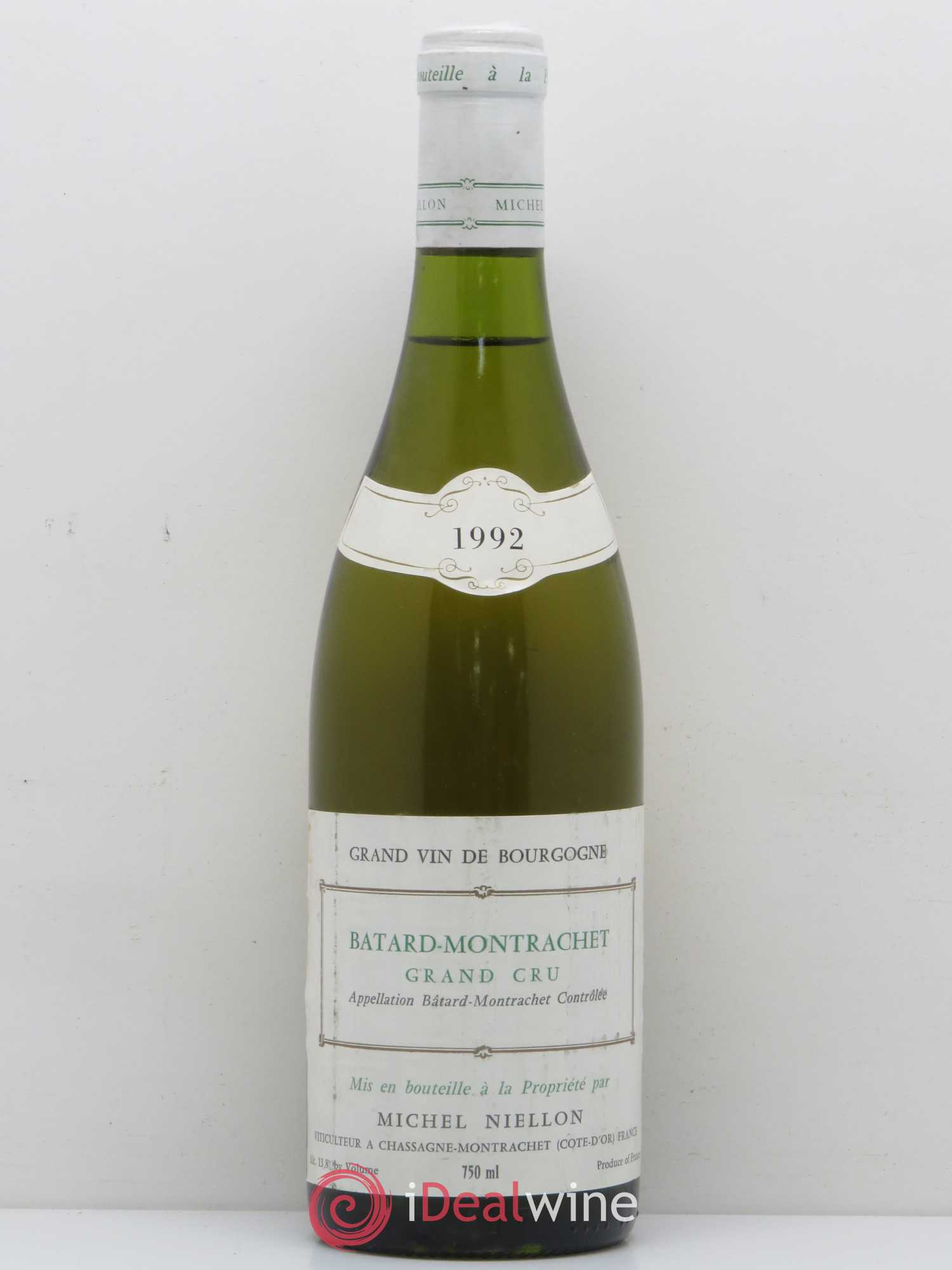 Bâtard-Montrachet Grand Cru Michel Niellon (Domaine) 1992 - Lot de 1 bouteille - 0