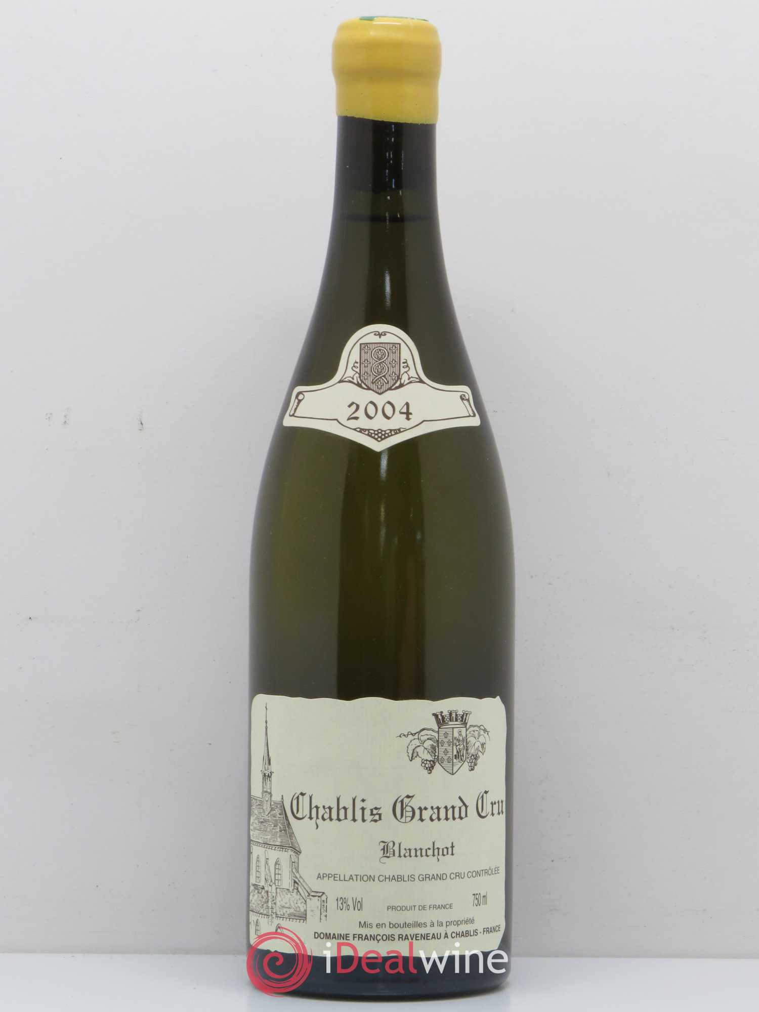 Chablis Grand Cru Blanchot Raveneau (Domaine) 2004 - Lot de 1 bouteille - 0