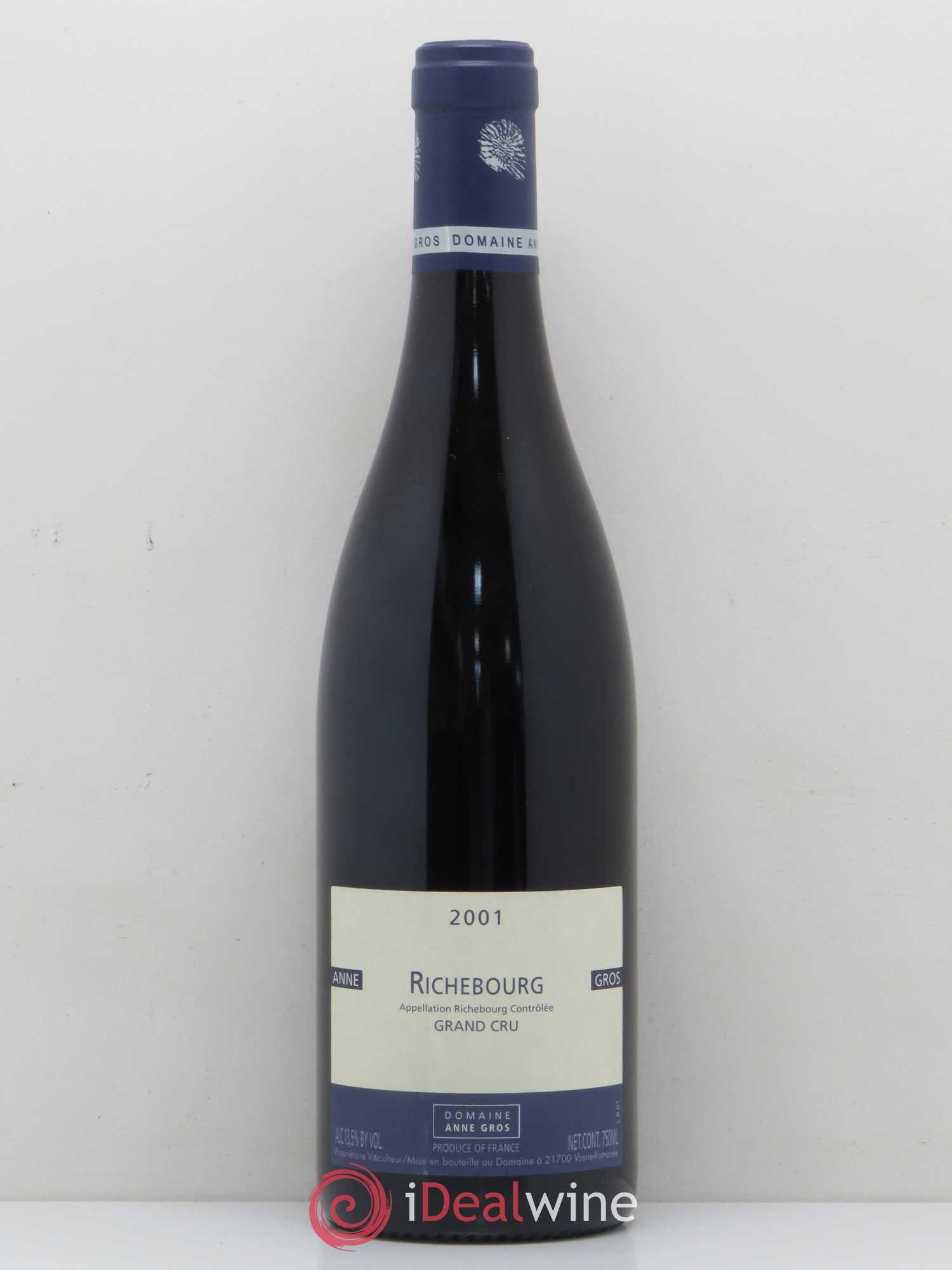 Richebourg Grand Cru Anne Gros 2001 - Posten von 1 Flasche - 0