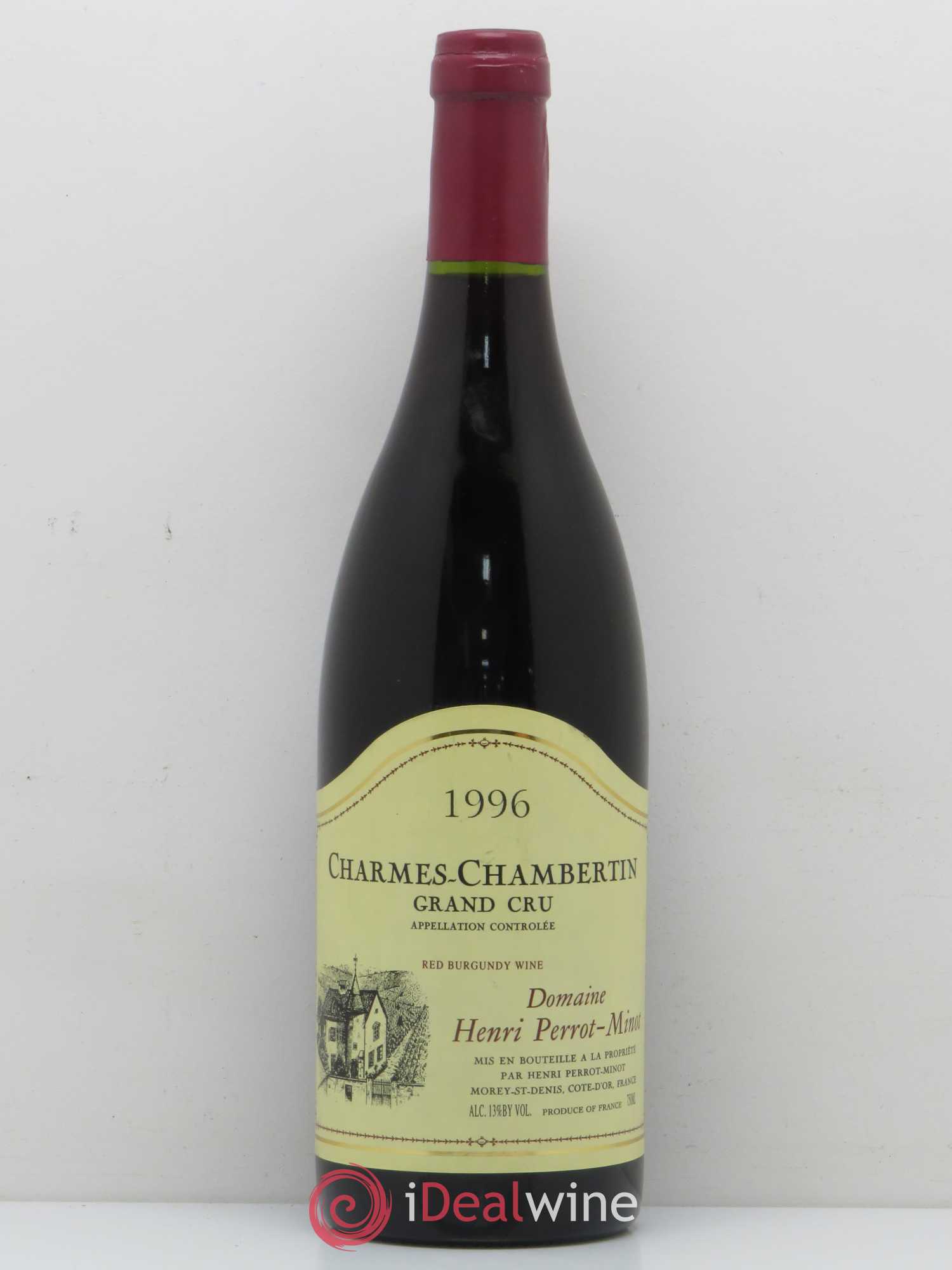 Charmes-Chambertin Grand Cru Perrot Minot 1996 - Lot de 1 bouteille - 0