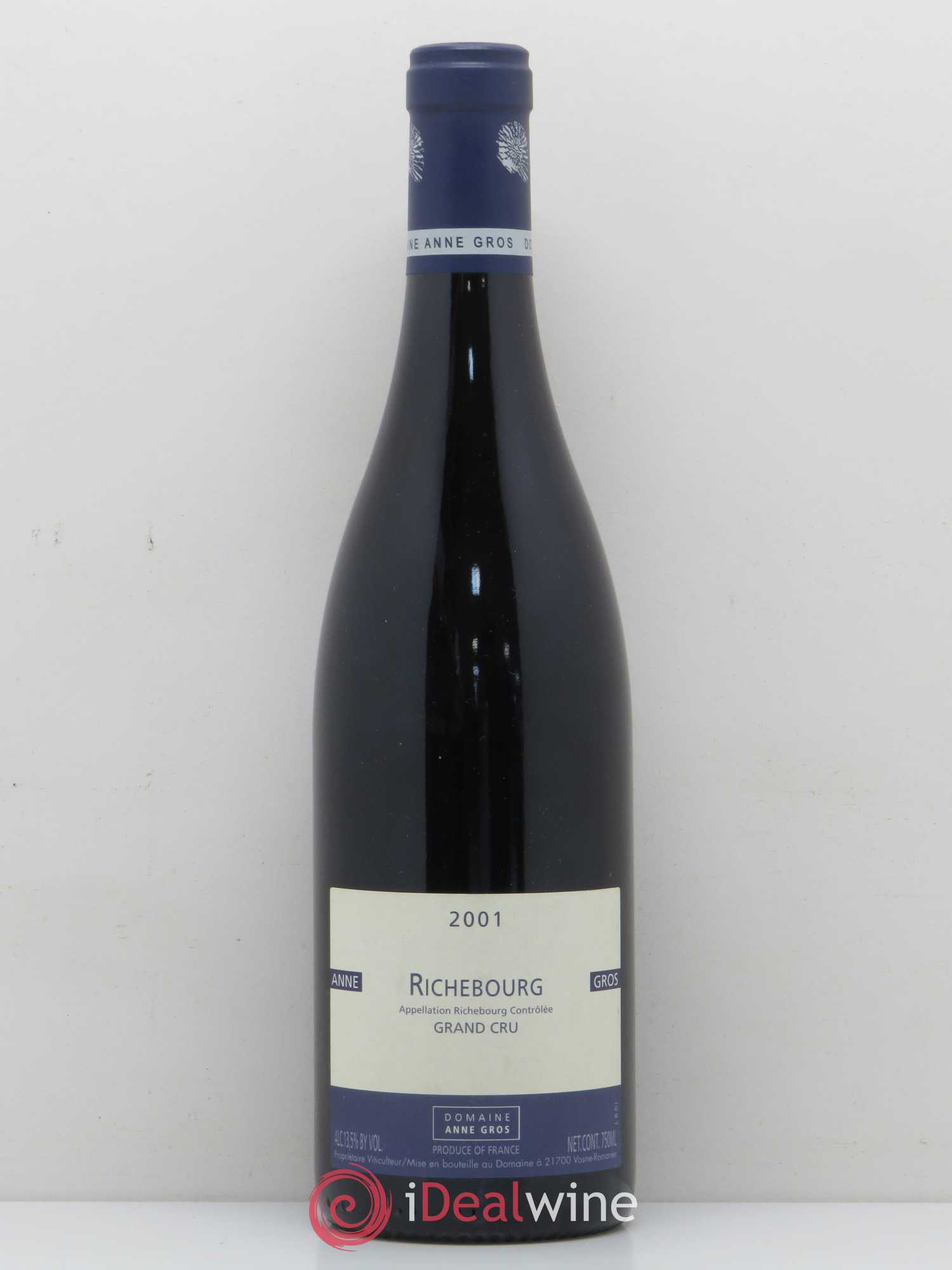 Richebourg Grand Cru Anne Gros 2001 - Posten von 1 Flasche - 0