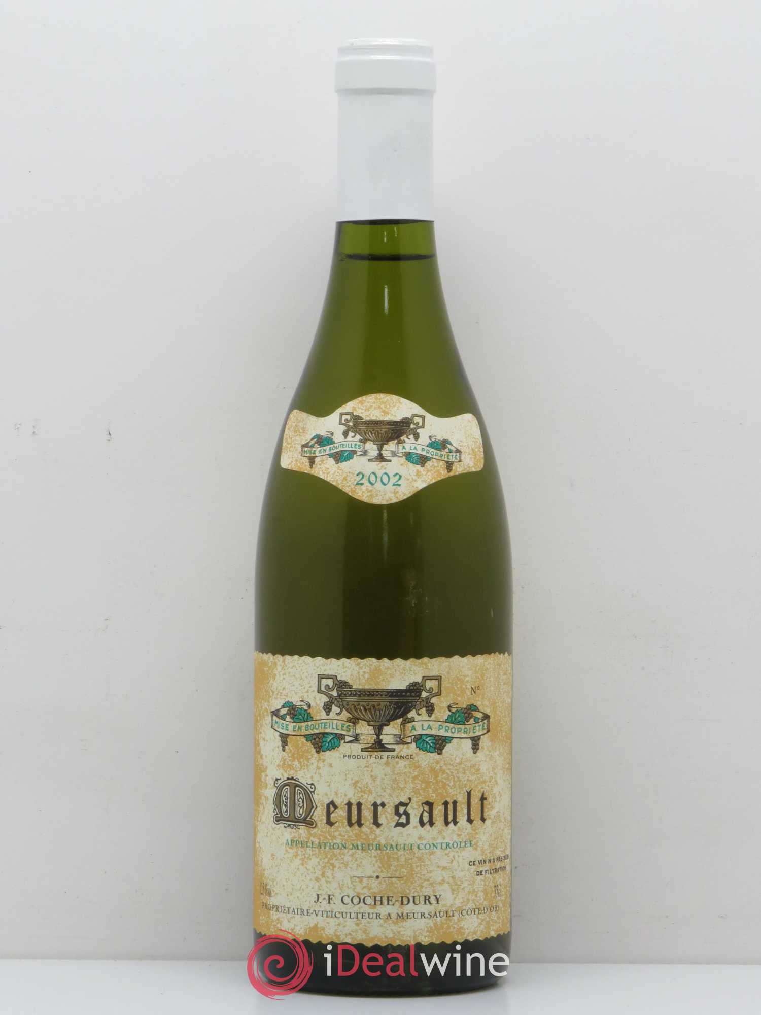 Meursault Coche Dury (Domaine) 2002 - Lot de 1 bouteille - 0