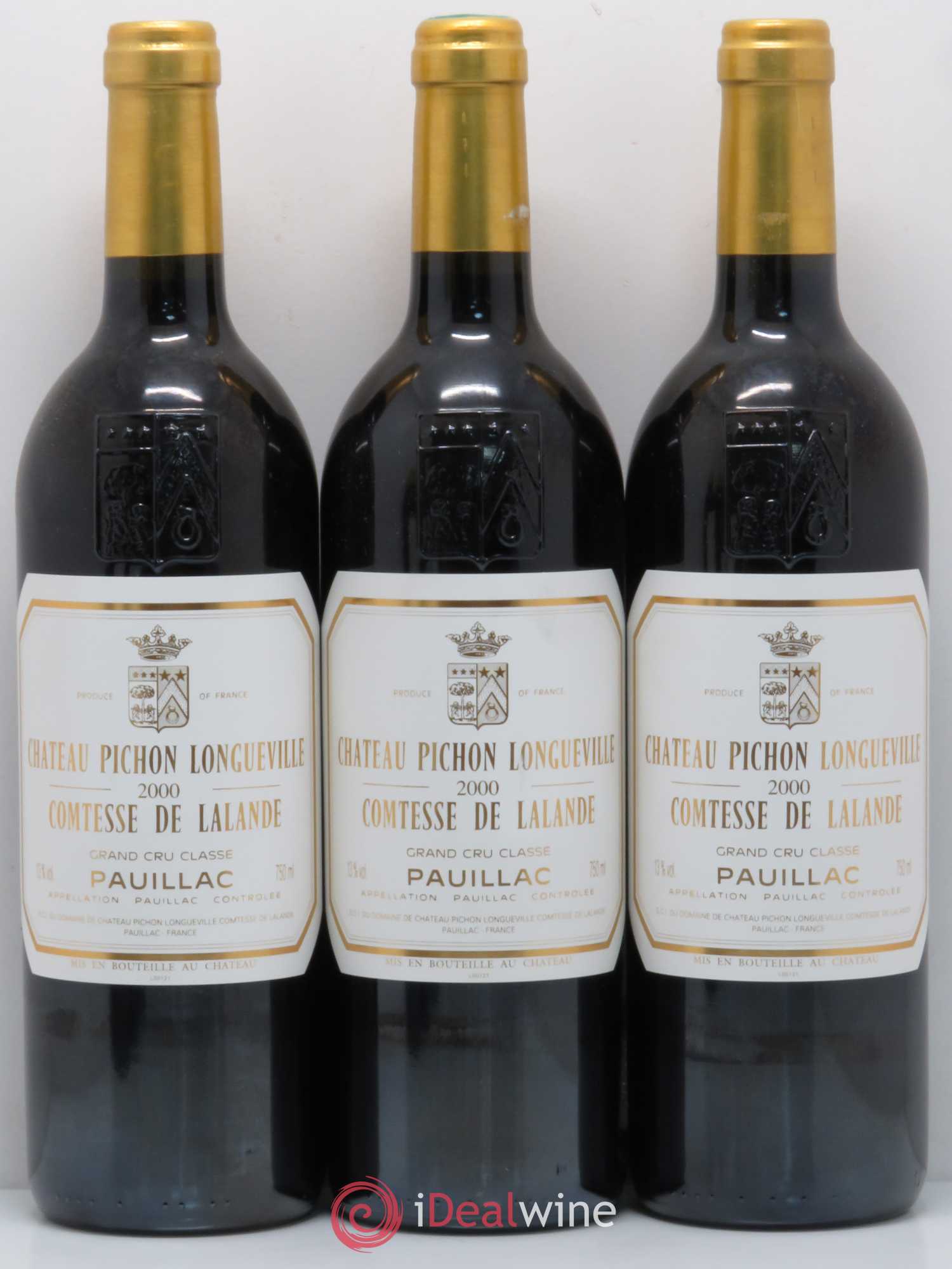 Château Pichon Longueville Comtesse de Lalande 2ème Grand Cru Classé 2000 - Lot de 6 bouteilles - 1
