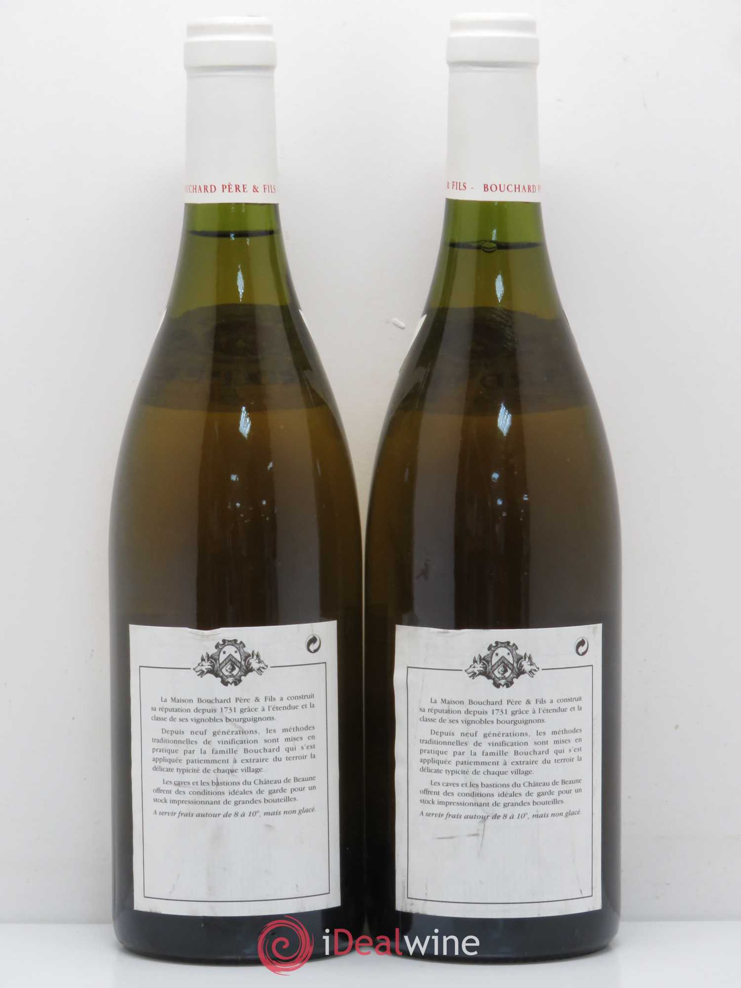 Chevalier-Montrachet Grand Cru Bouchard Père & Fils 1995 - Lot de 2 bouteilles - 1