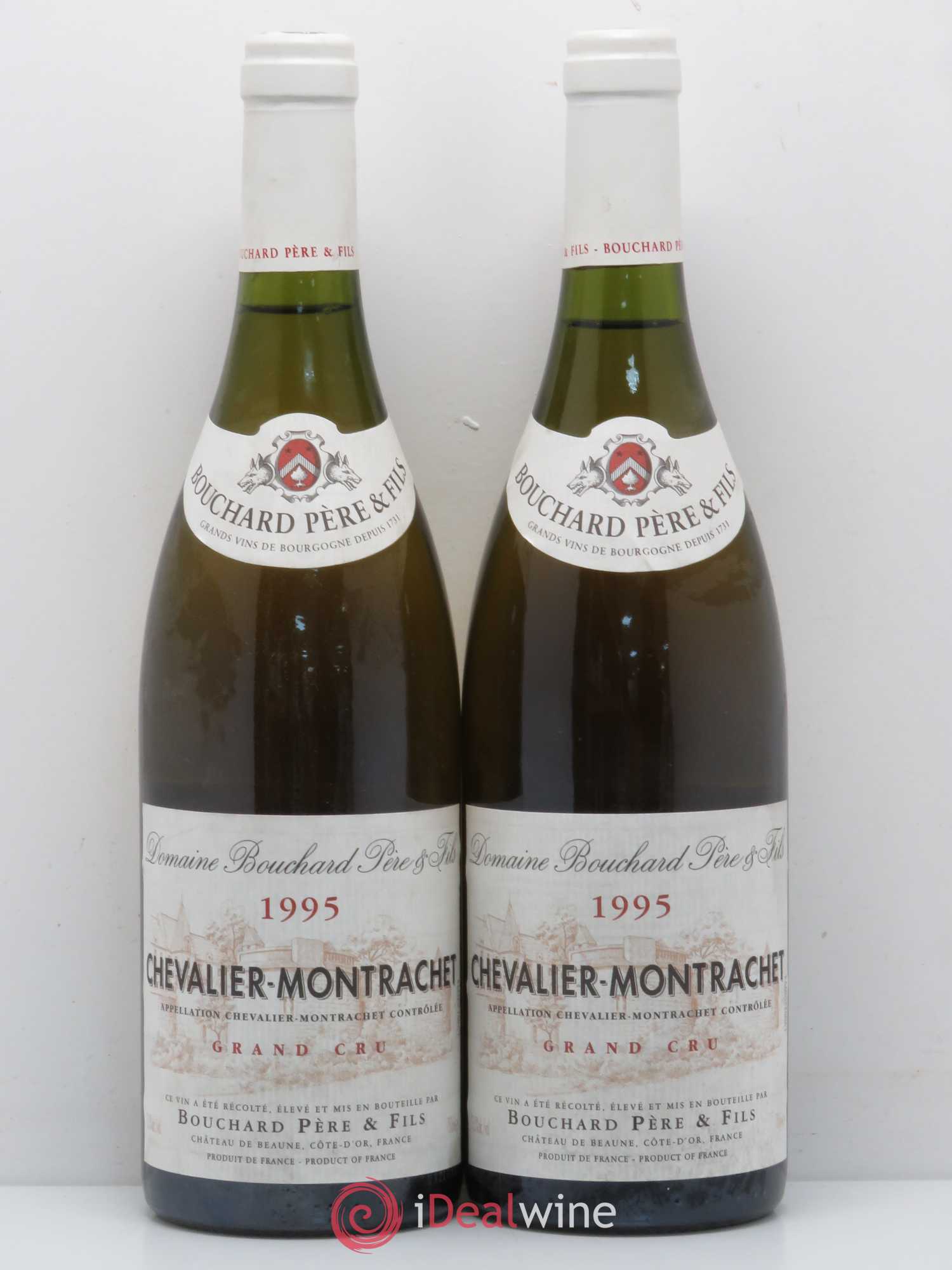 Chevalier-Montrachet Grand Cru Bouchard Père & Fils 1995 - Lot de 2 bouteilles - 0