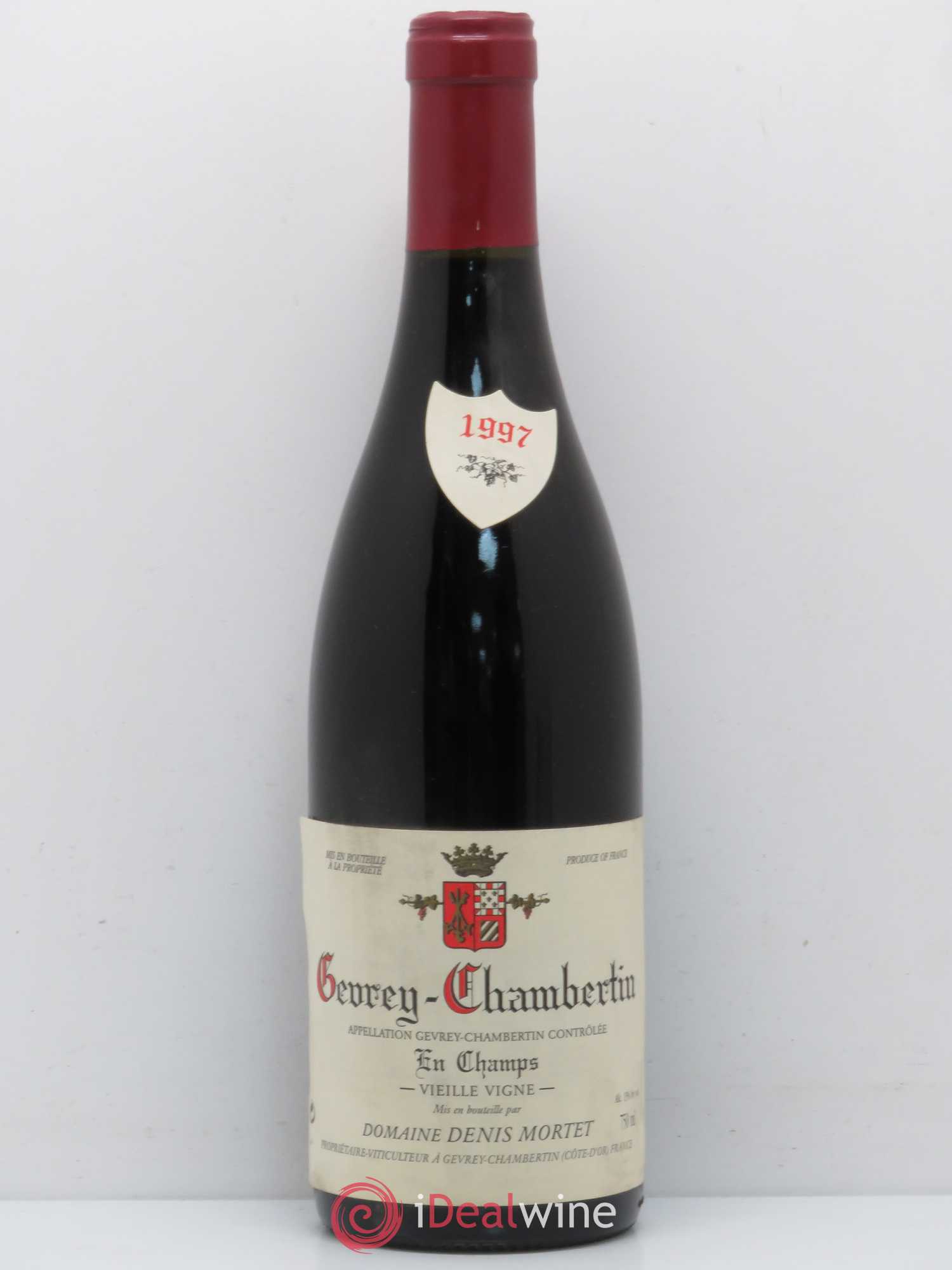Gevrey-Chambertin En Champs Vieille Vigne Denis Mortet (Domaine) 1997 - Lot de 1 bouteille - 0