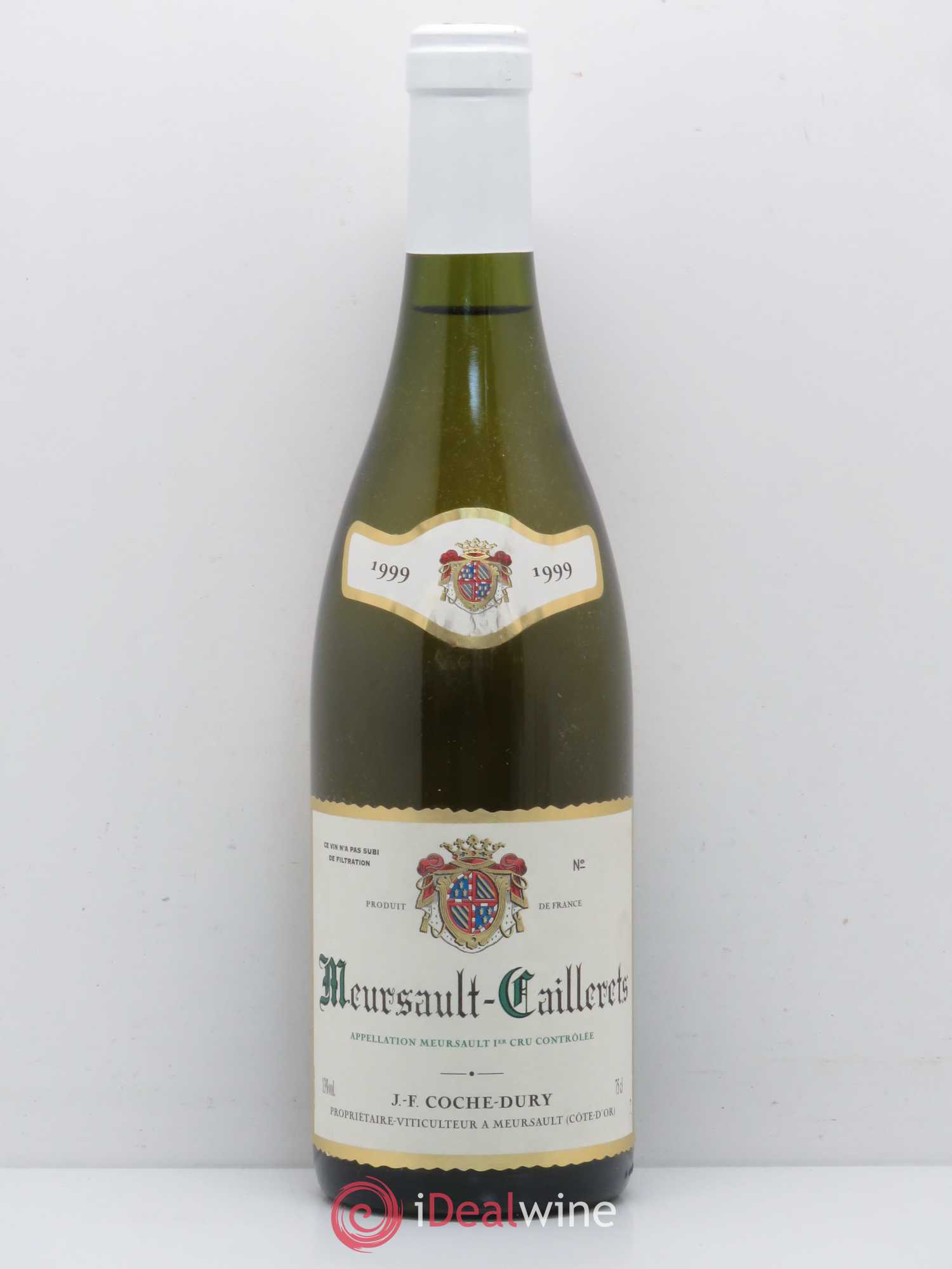Meursault 1er Cru Caillerets Coche Dury (Domaine) 1999 - Lot de 1 bouteille - 0