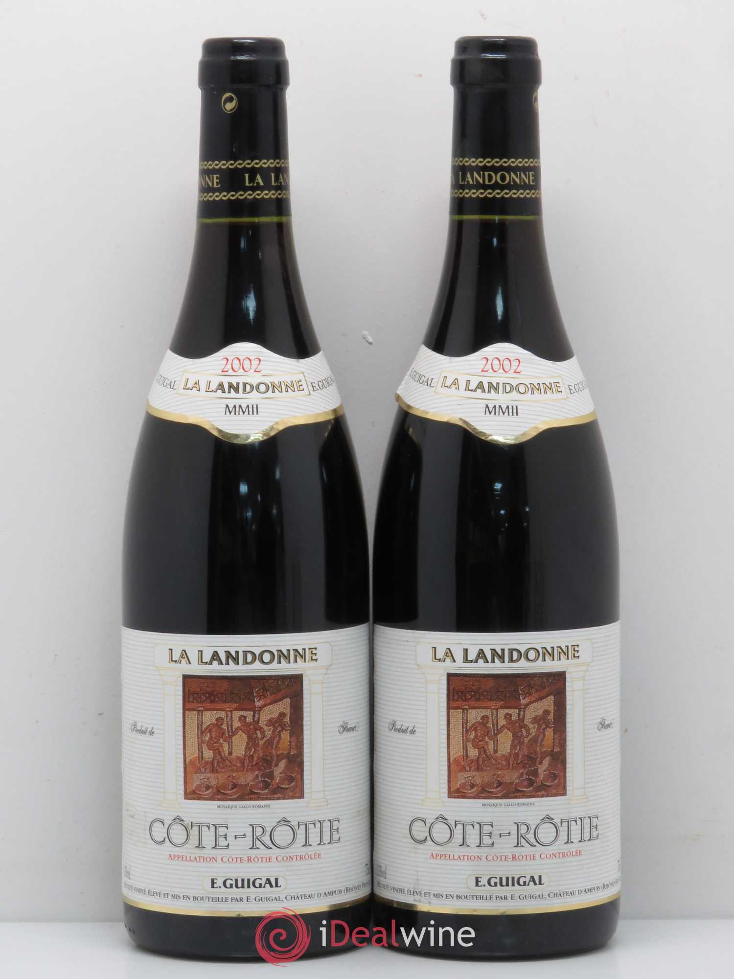 Côte-Rôtie La Landonne Guigal 2002 - Lot de 2 bouteilles - 0