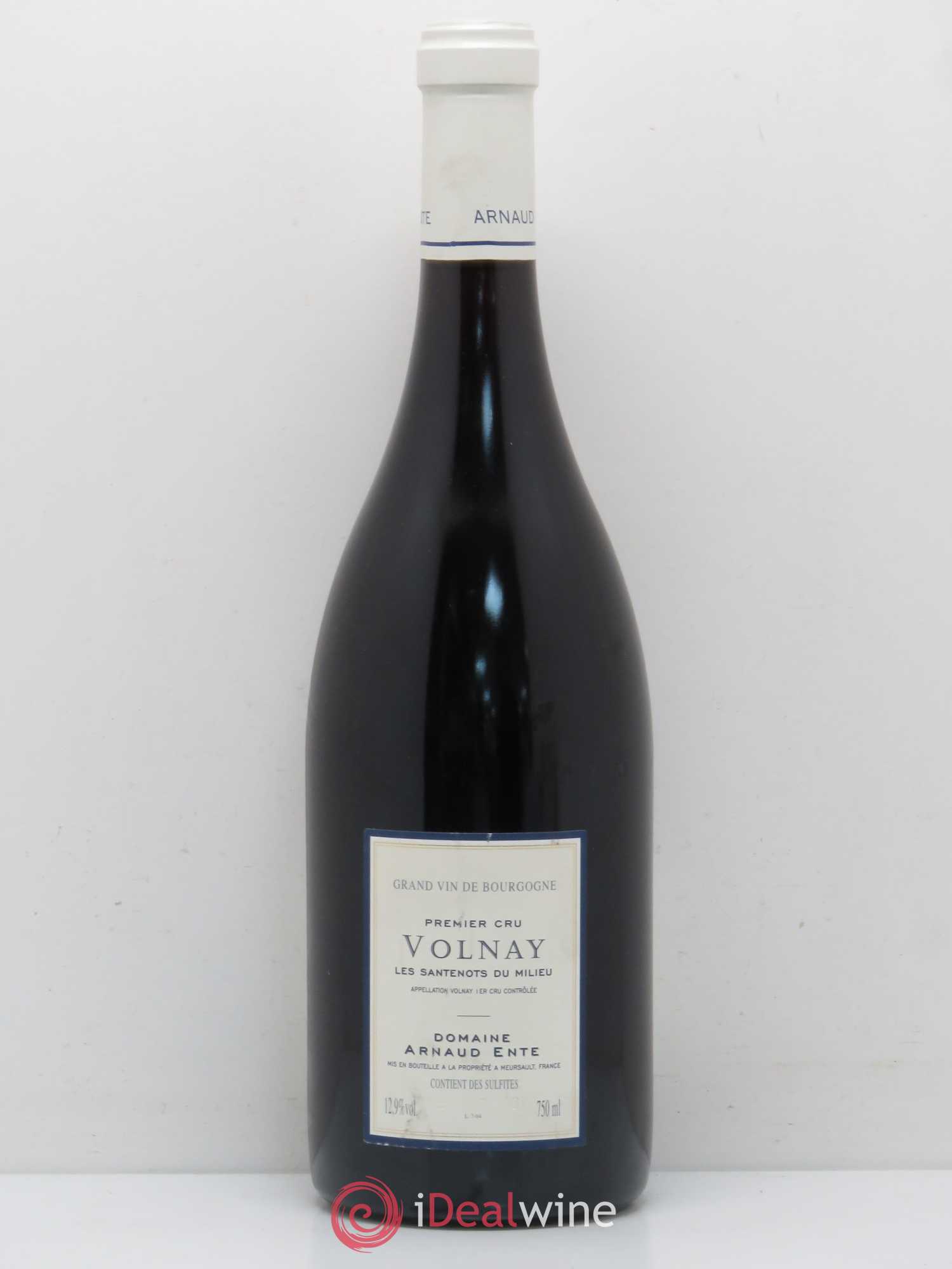 Volnay 1er Cru Les Santenots du Milieu Arnaud Ente 2004 - Lot de 1 bouteille - 1