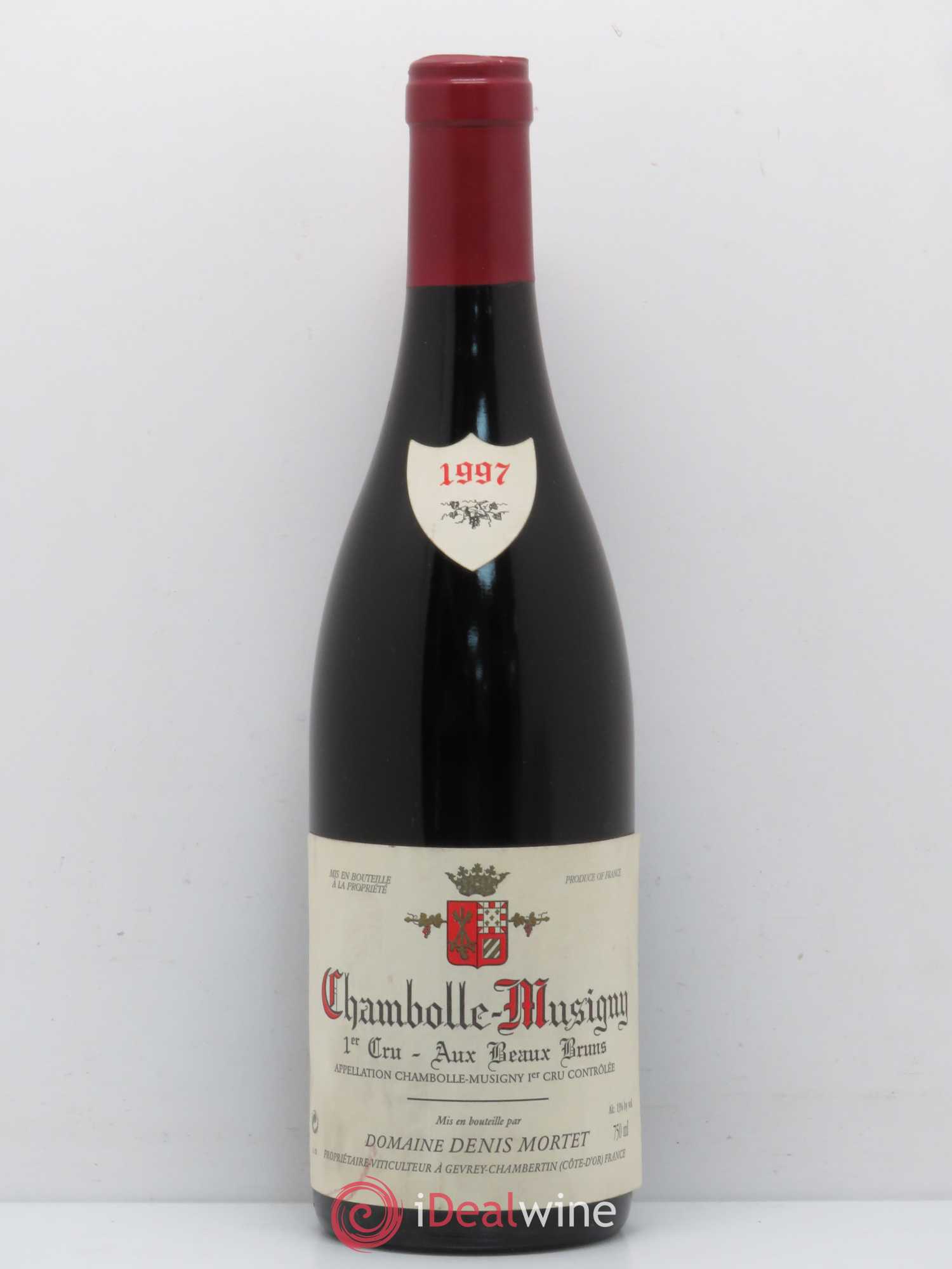 Chambolle-Musigny 1er Cru Aux Beaux Bruns Denis Mortet (Domaine) 1997 - Lot de 1 bouteille - 0