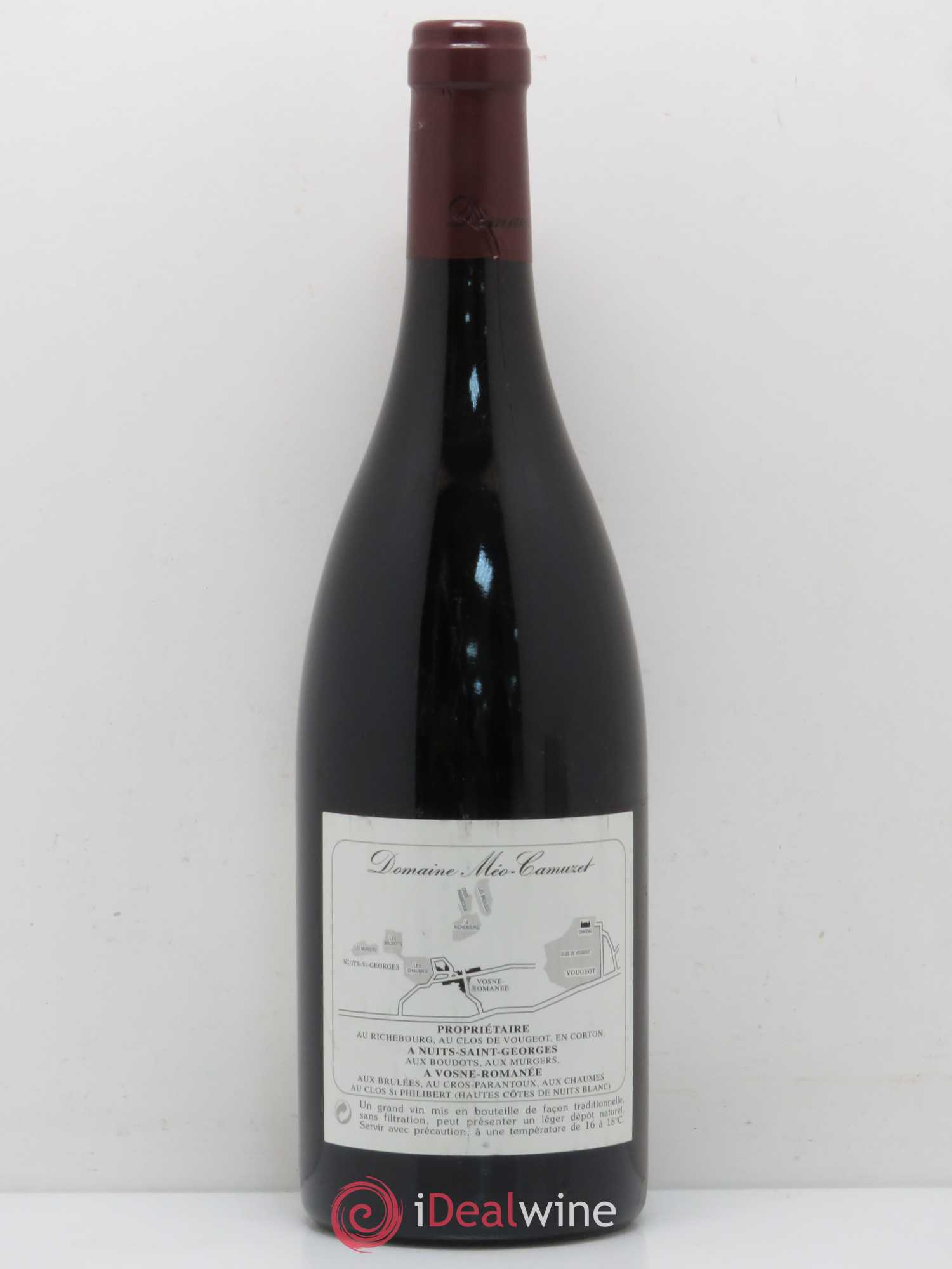 Vosne-Romanée 1er Cru Aux Brûlées Méo-Camuzet (Domaine) 1996 - Lot de 1 bouteille - 1