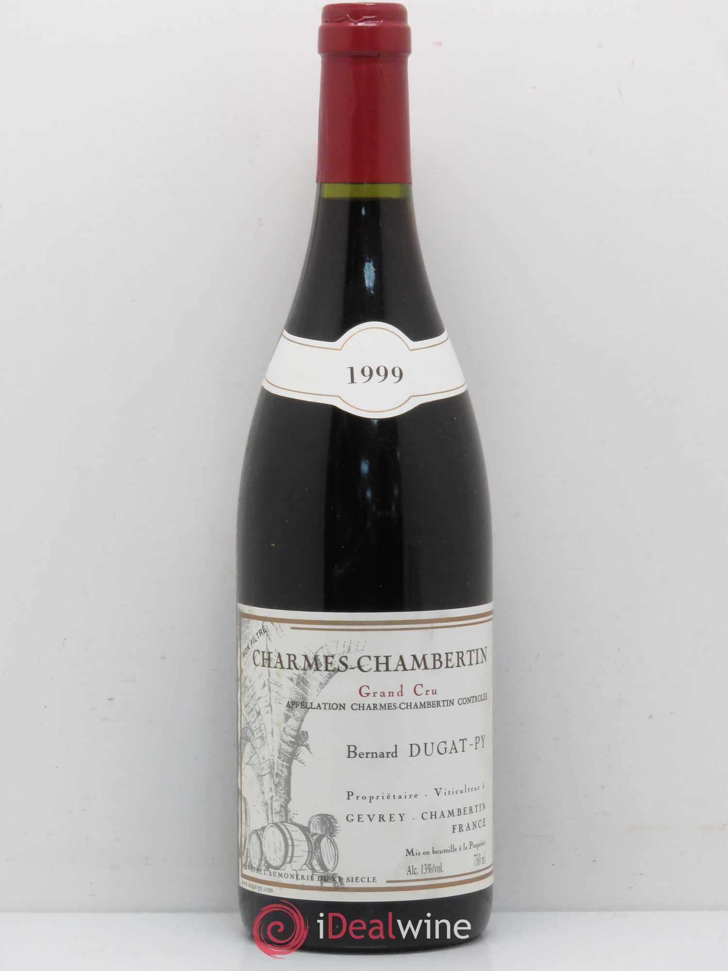 Charmes-Chambertin Grand Cru Dugat-Py 1999 - Lot de 1 bouteille - 0