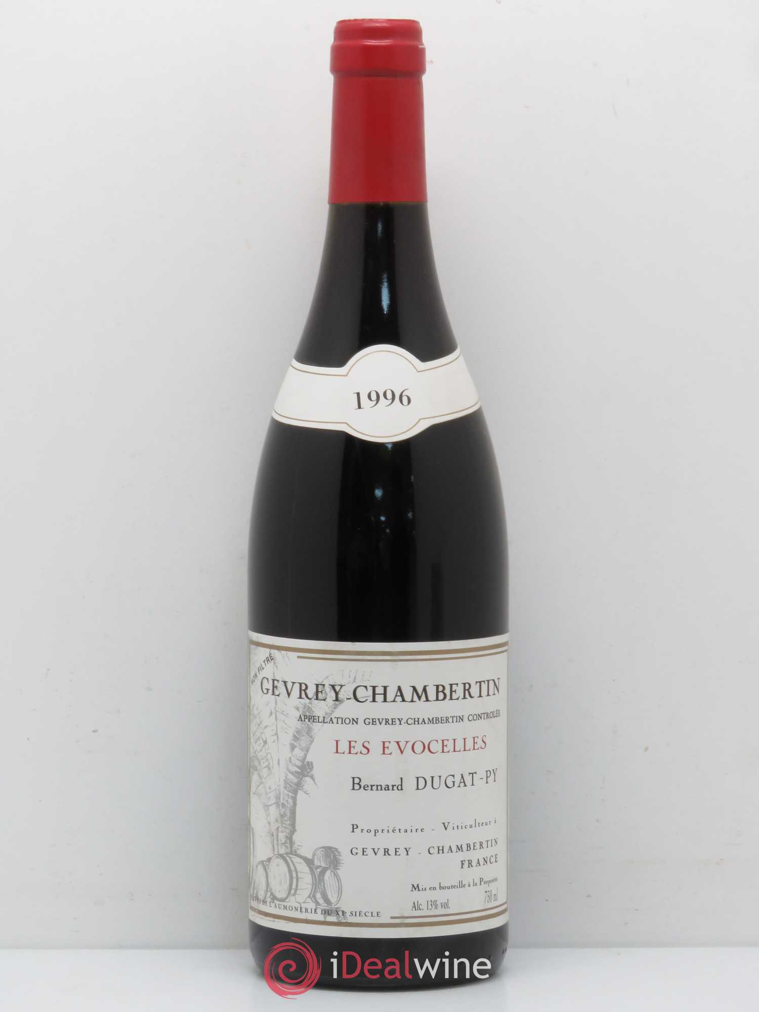 Gevrey-Chambertin Les Evocelles Vieilles Vignes Dugat-Py 1996 - Lot de 1 bouteille - 0