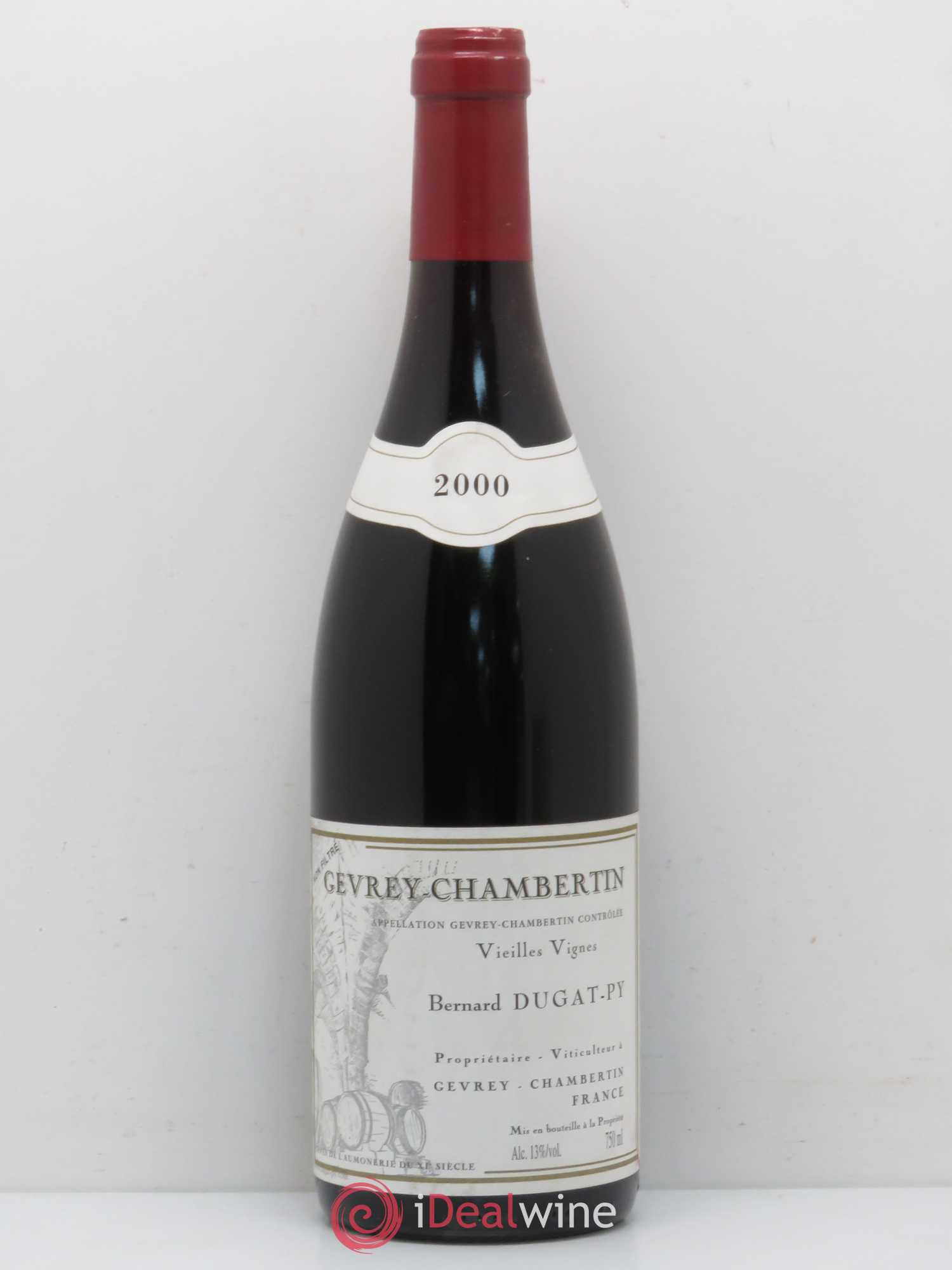 Gevrey-Chambertin Vieilles Vignes Dugat-Py 2000 - Lot de 1 bouteille - 0