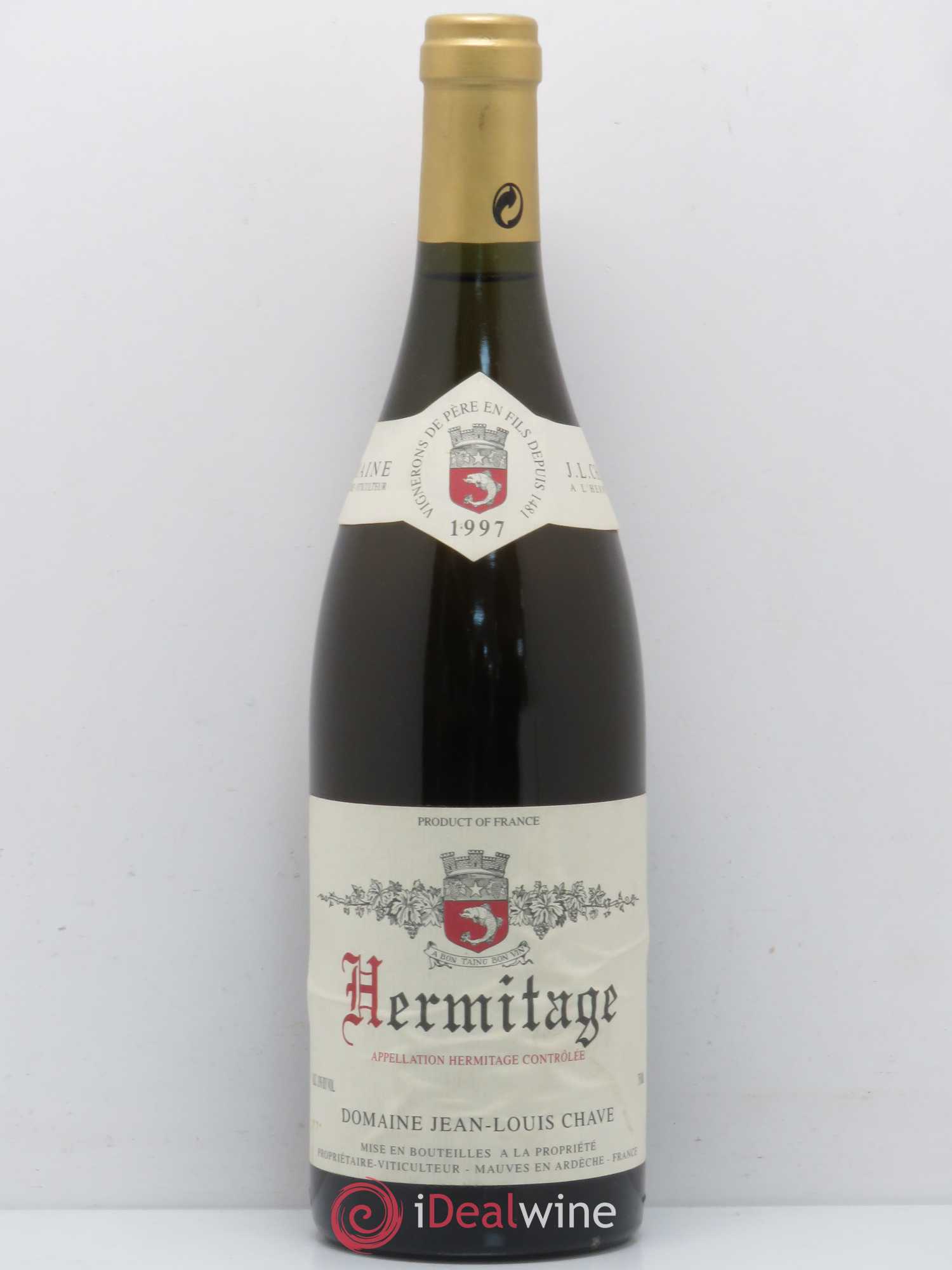 Hermitage Jean-Louis Chave 1997 - Lot de 1 bouteille - 0
