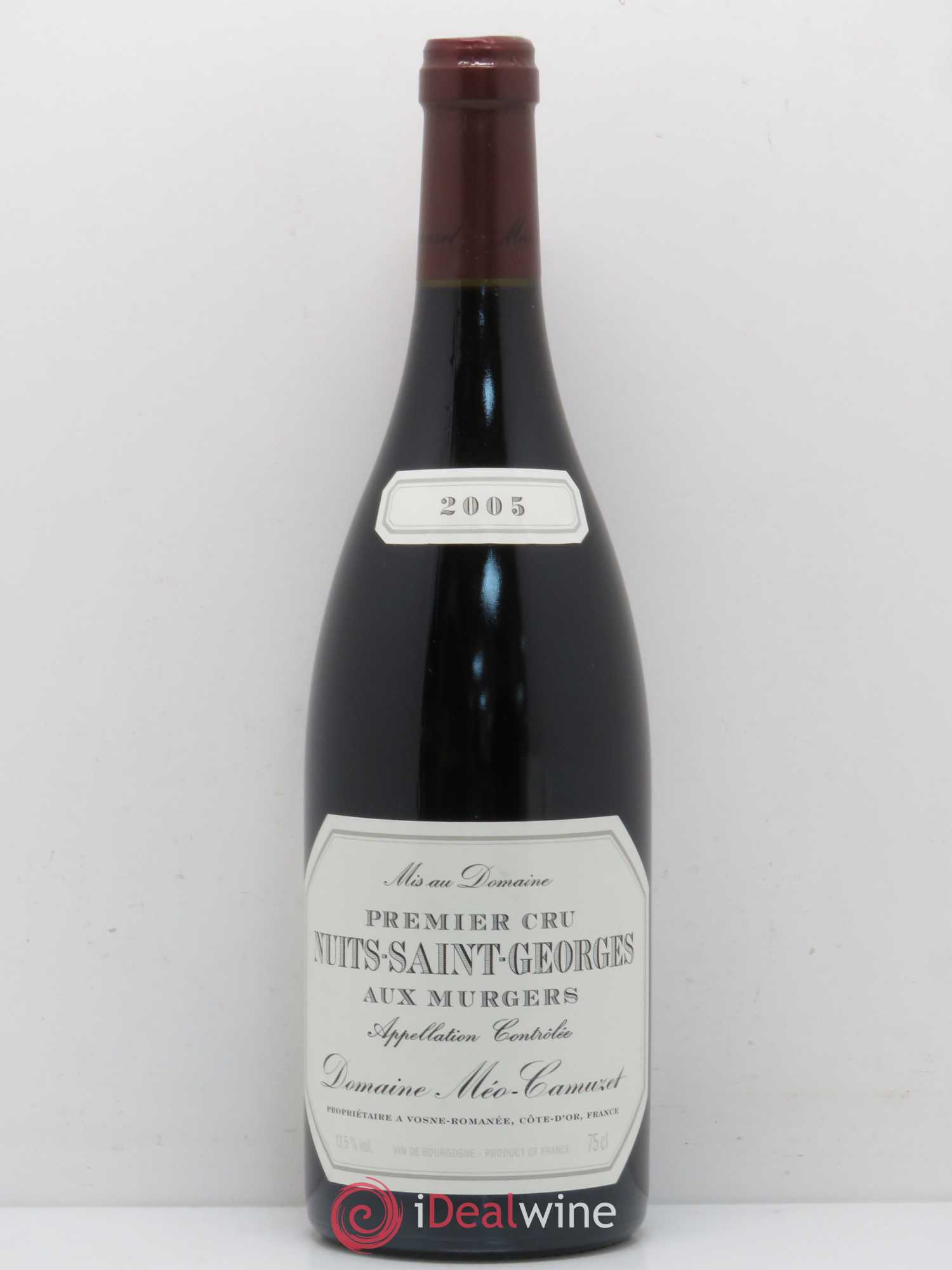 Nuits-Saint-Georges 1er Cru Aux Murgers Méo-Camuzet (Domaine) 2005 - Lot de 1 bouteille - 0