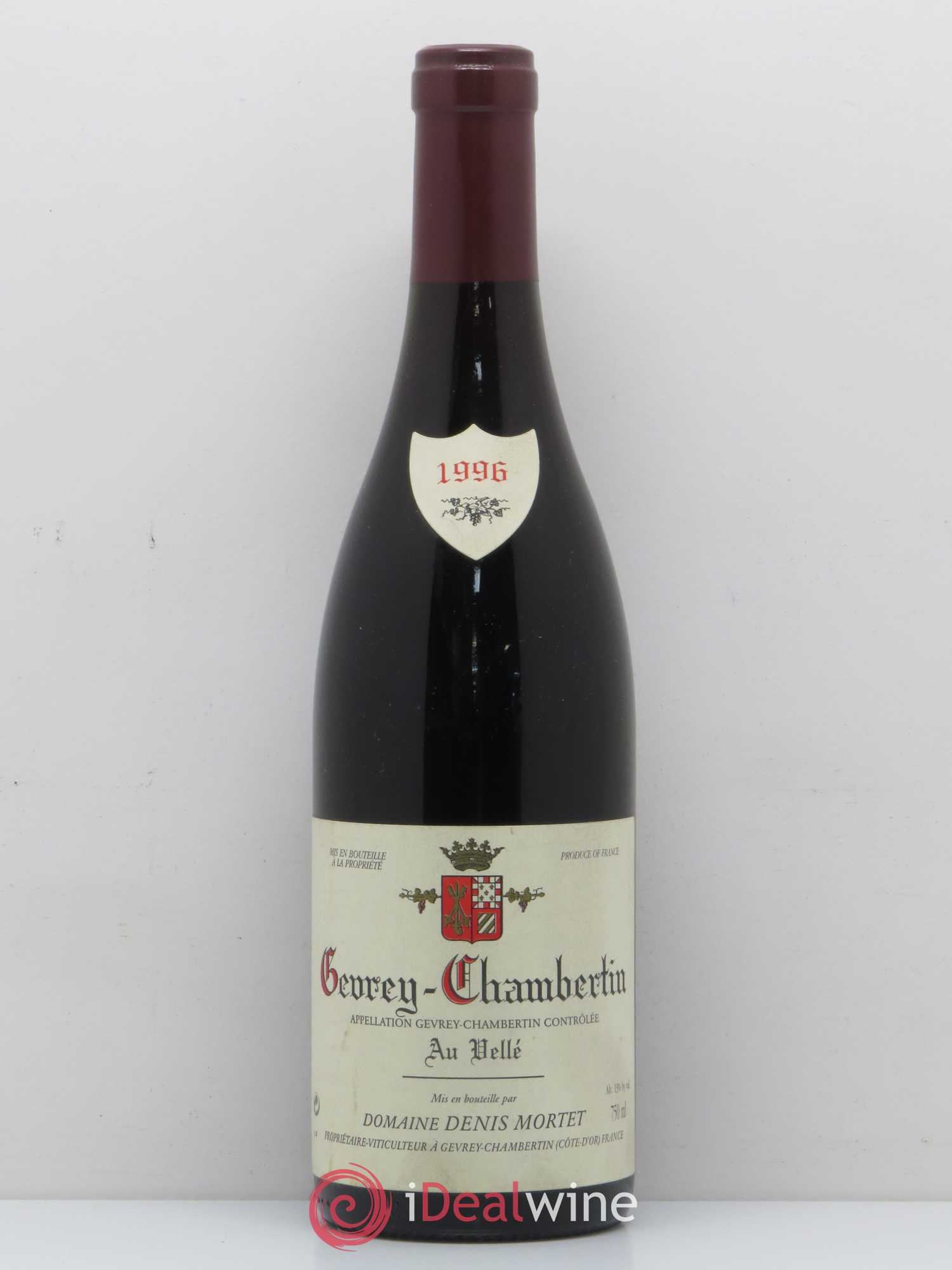 Gevrey-Chambertin Denis Mortet (Domaine) Au Vellé 1996 - Lot de 1 bouteille - 0