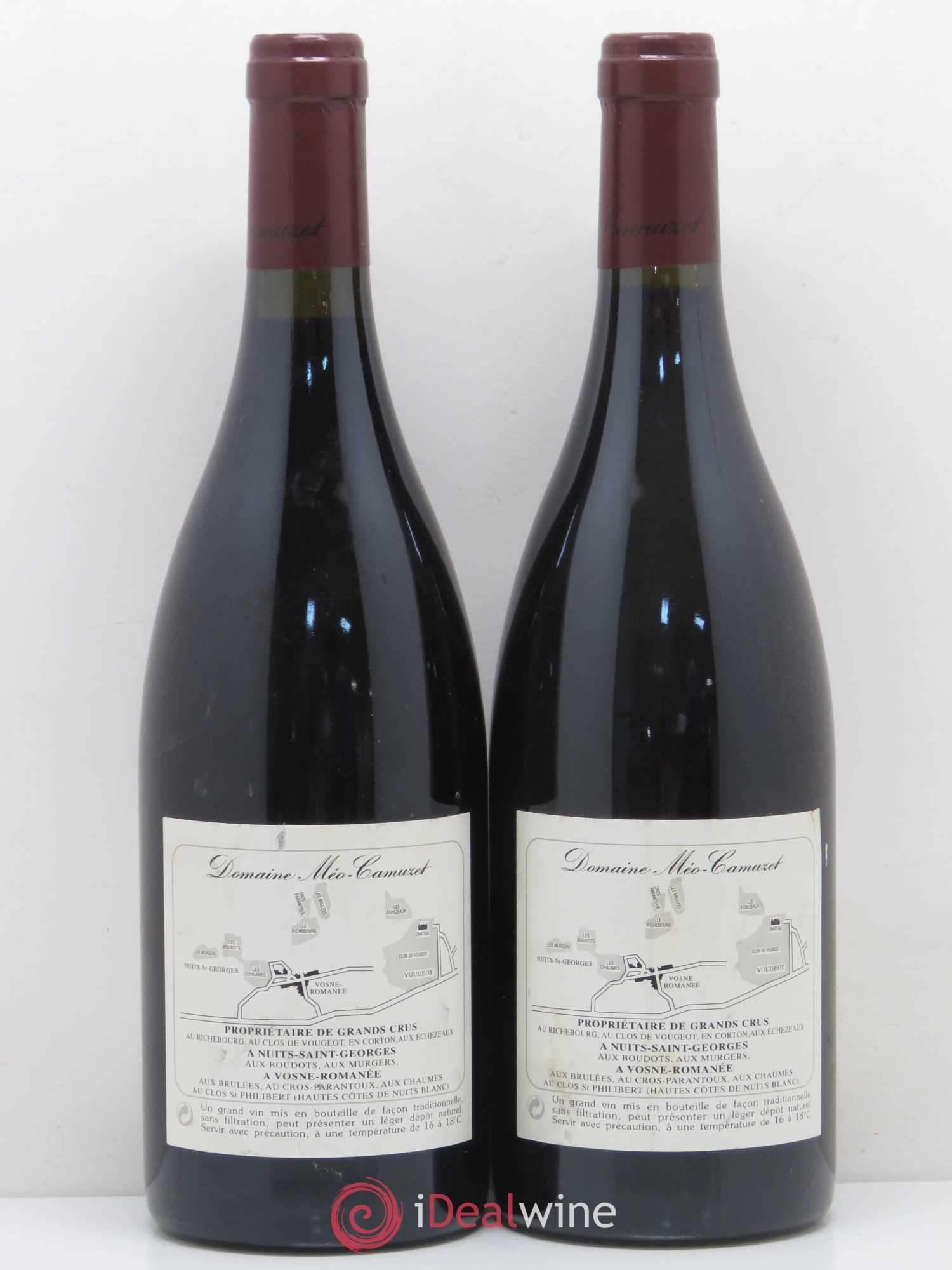 Vosne-Romanée 1er Cru Aux Brûlées Méo-Camuzet (Domaine) 1997 - Lot de 2 bouteilles - 1