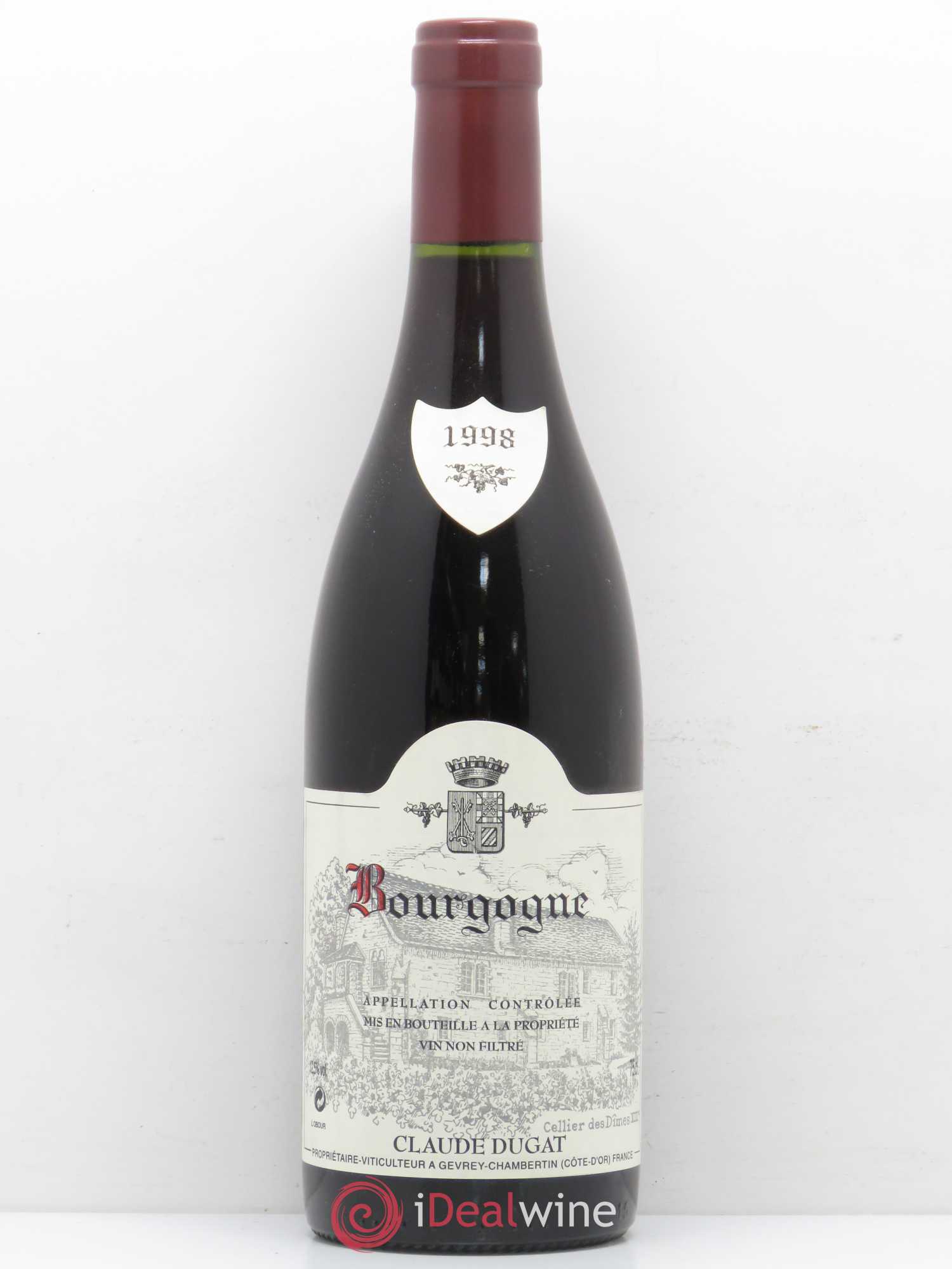 Bourgogne Dugat 1998 - Lot de 1 bouteille - 0