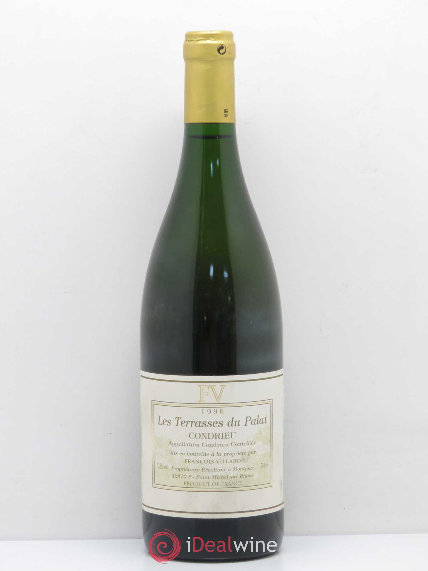 Condrieu Les Terrasses du Palat François Villard 1996 - Lot de 1 bouteille - 0