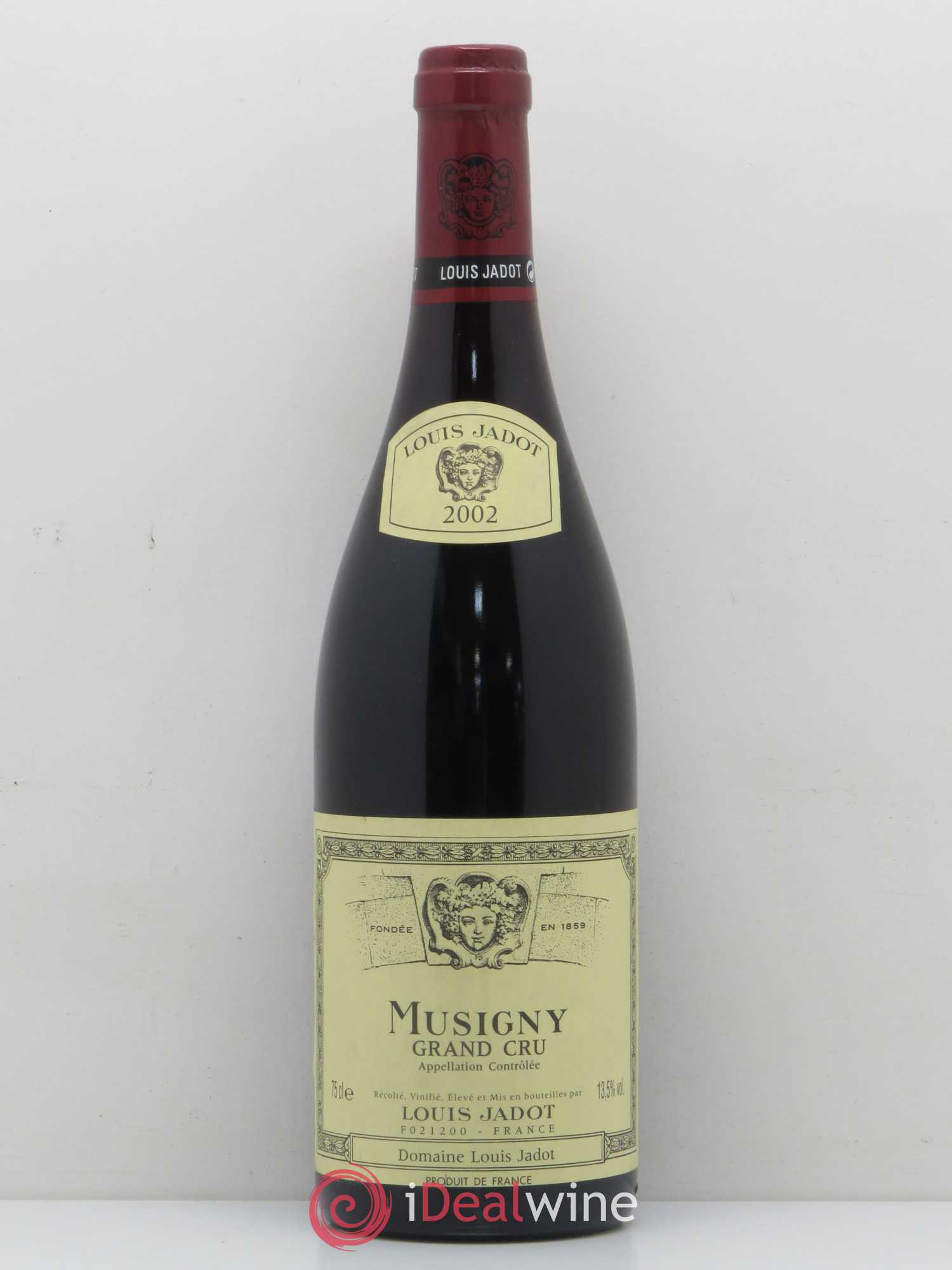 Musigny Grand Cru Louis Jadot (Domaine) 2002 - Lot de 1 bouteille - 0