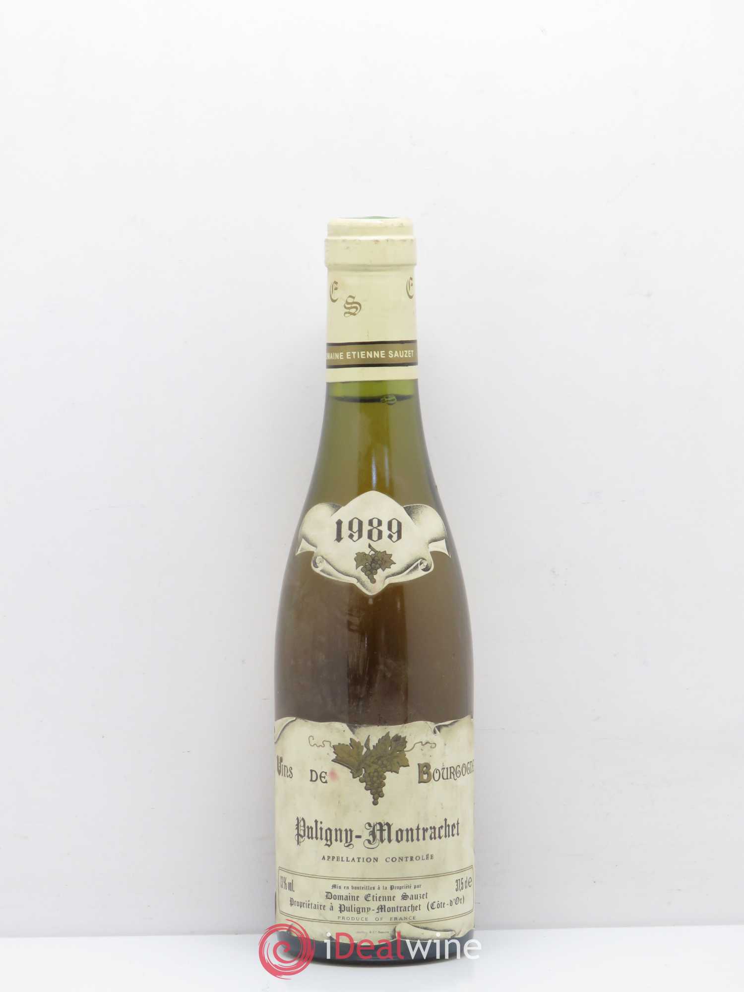 Puligny-Montrachet Etienne Sauzet 1989 - Posten von 1 Demi-Flasche - 0