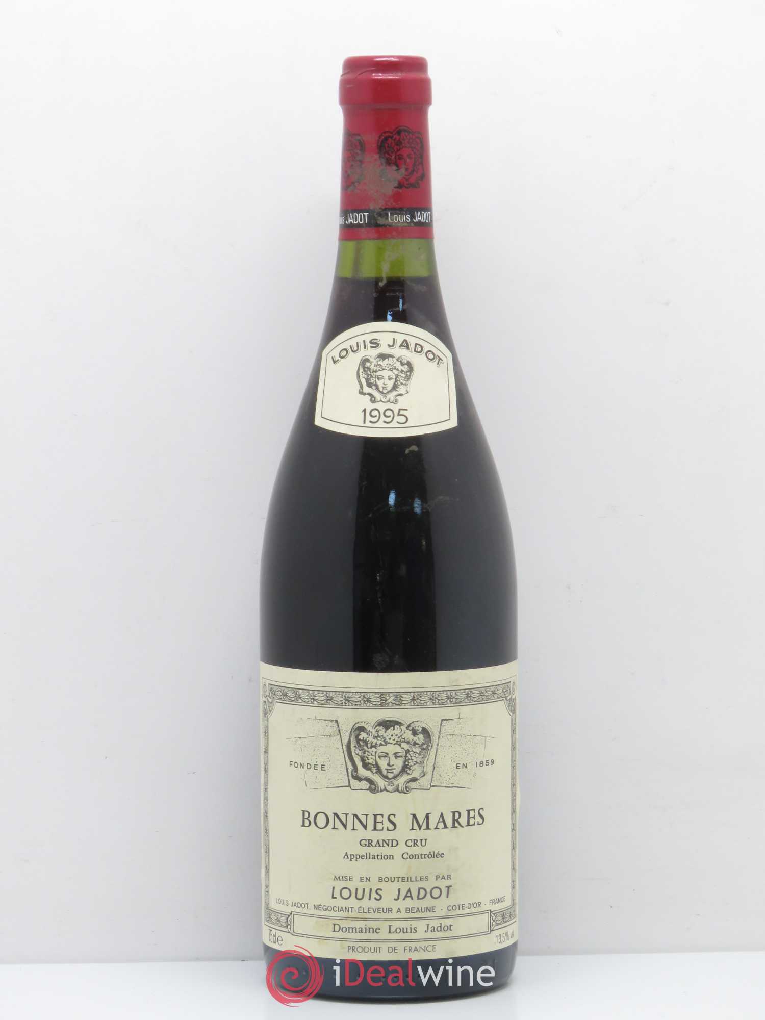 Bonnes-Mares Grand Cru Domaine Louis Jadot 1995 - Lot de 1 bouteille - 0