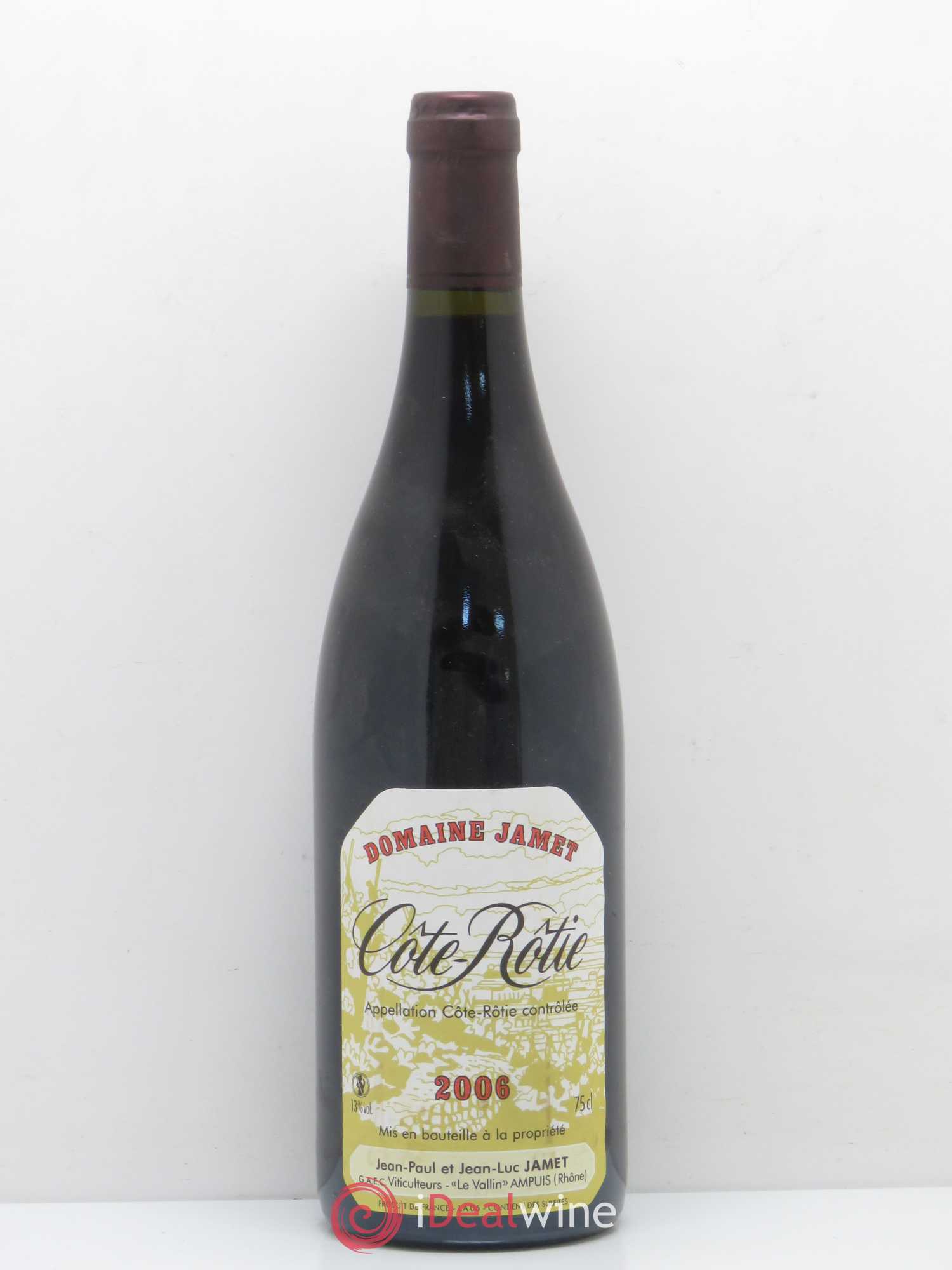 Côte-Rôtie Jamet (Domaine) 2006 - Lot de 1 bouteille - 0