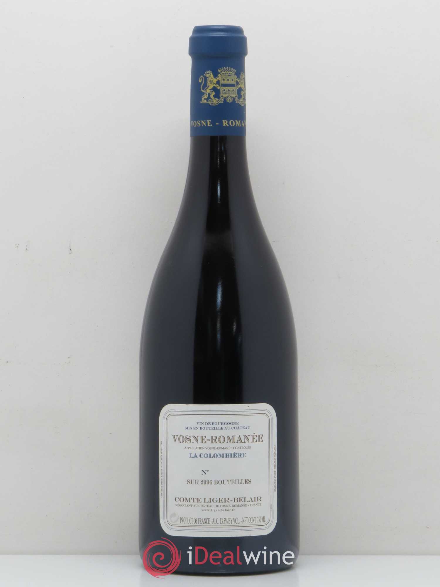 Vosne-Romanée La Colombière Comte Liger-Belair (Domaine du) 2005 - Lot de 1 bouteille - 1