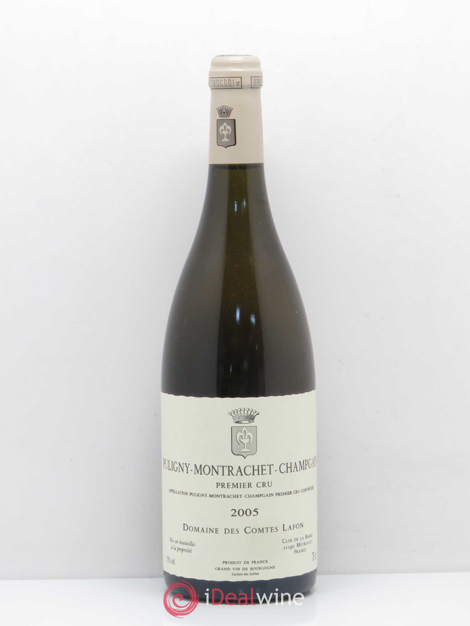 Puligny-Montrachet 1er Cru Champgain Comtes Lafon (Domaine des) 2005 - Lot de 1 bouteille - 0