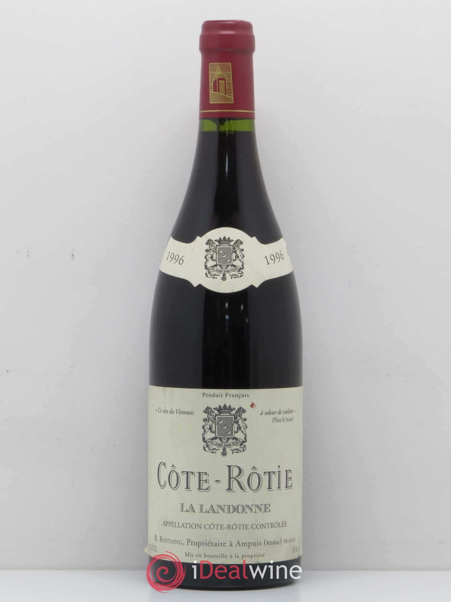Côte-Rôtie La Landonne René Rostaing 1996 - Lot de 1 bouteille - 0
