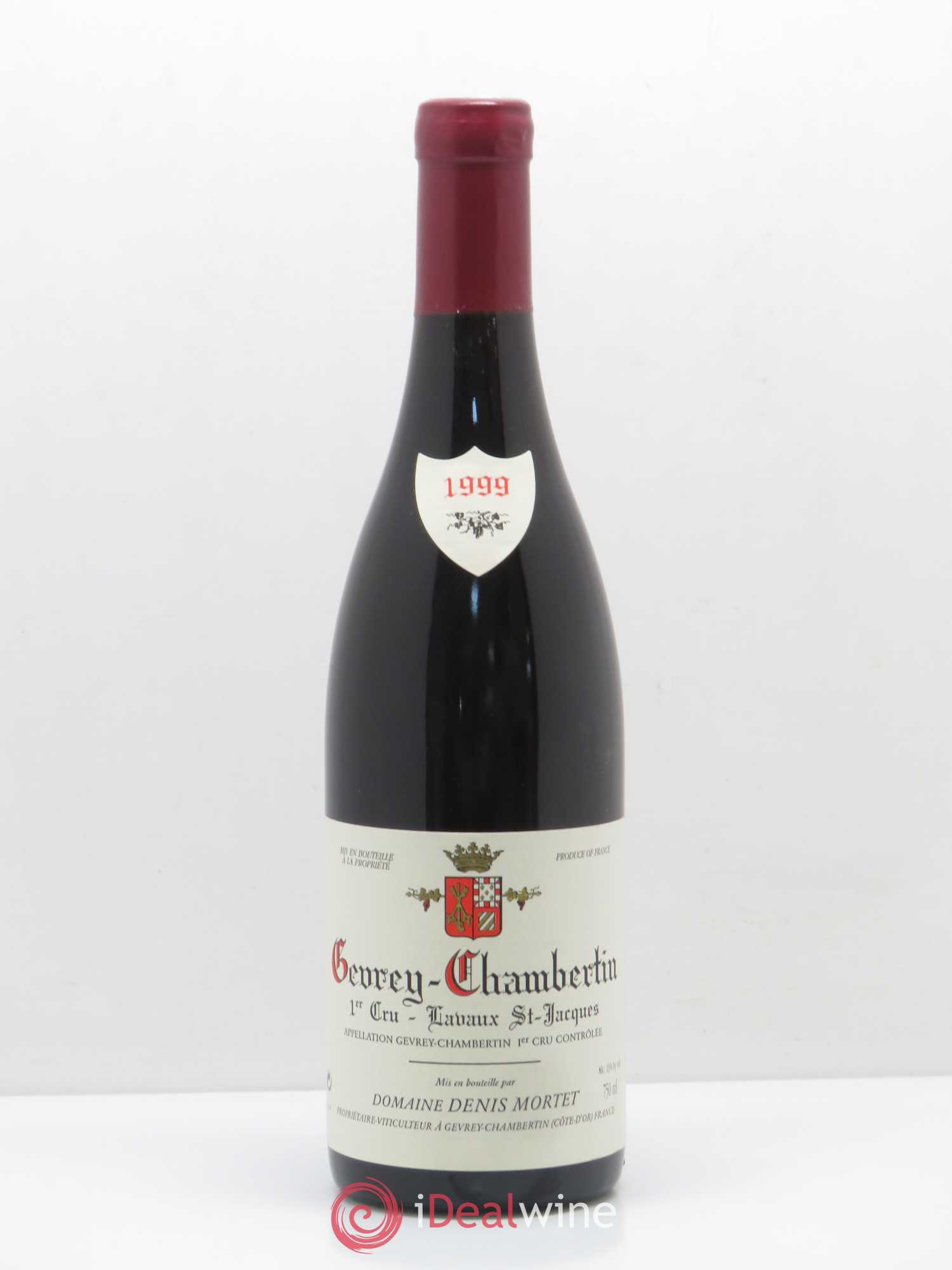 Gevrey-Chambertin 1er Cru Lavaux Saint Jacques Denis Mortet (Domaine) 1999 - Lotto di 1 bottiglia - 0