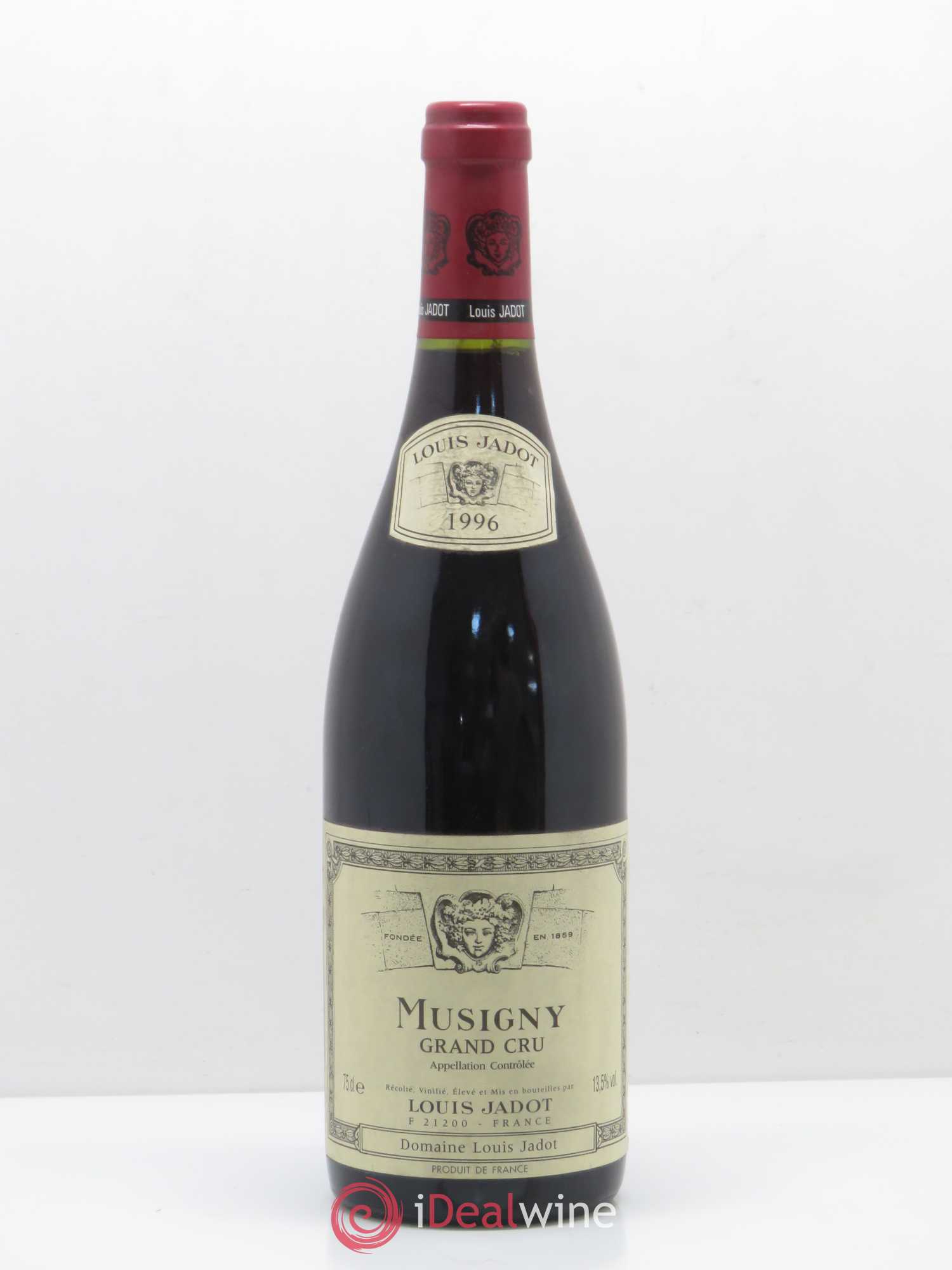 Musigny Grand Cru Louis Jadot (Domaine) 1996 - Lot de 1 bouteille - 0