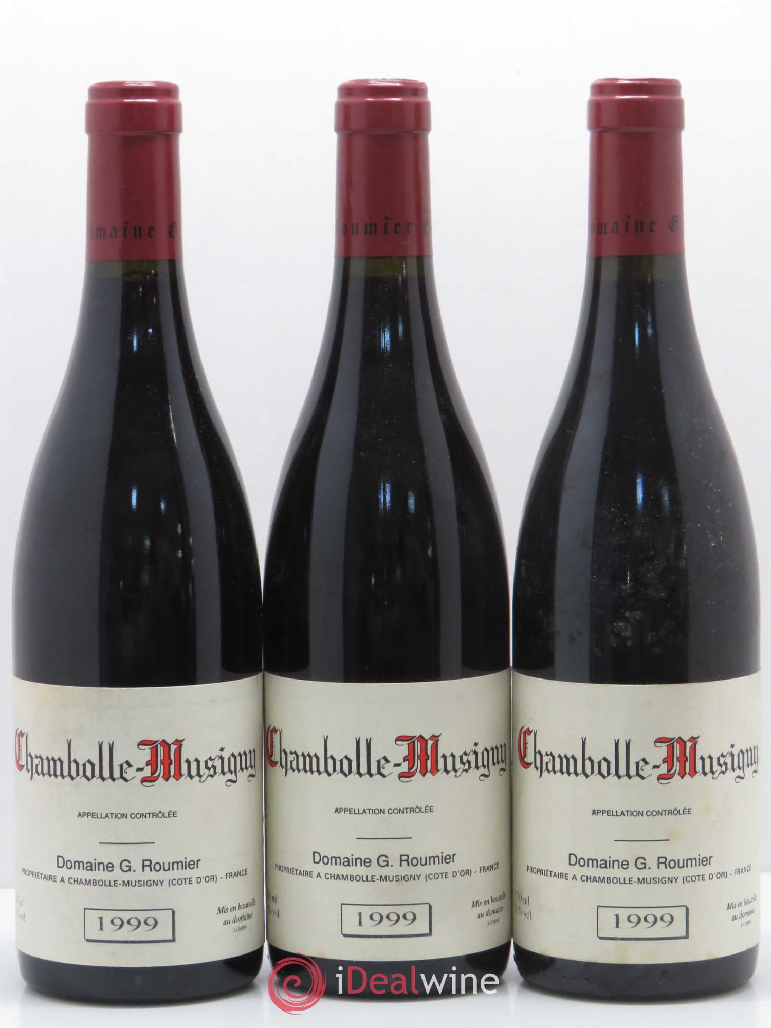 Chambolle-Musigny Georges Roumier (Domaine) 1999 - Lot de 3 bouteilles - 0