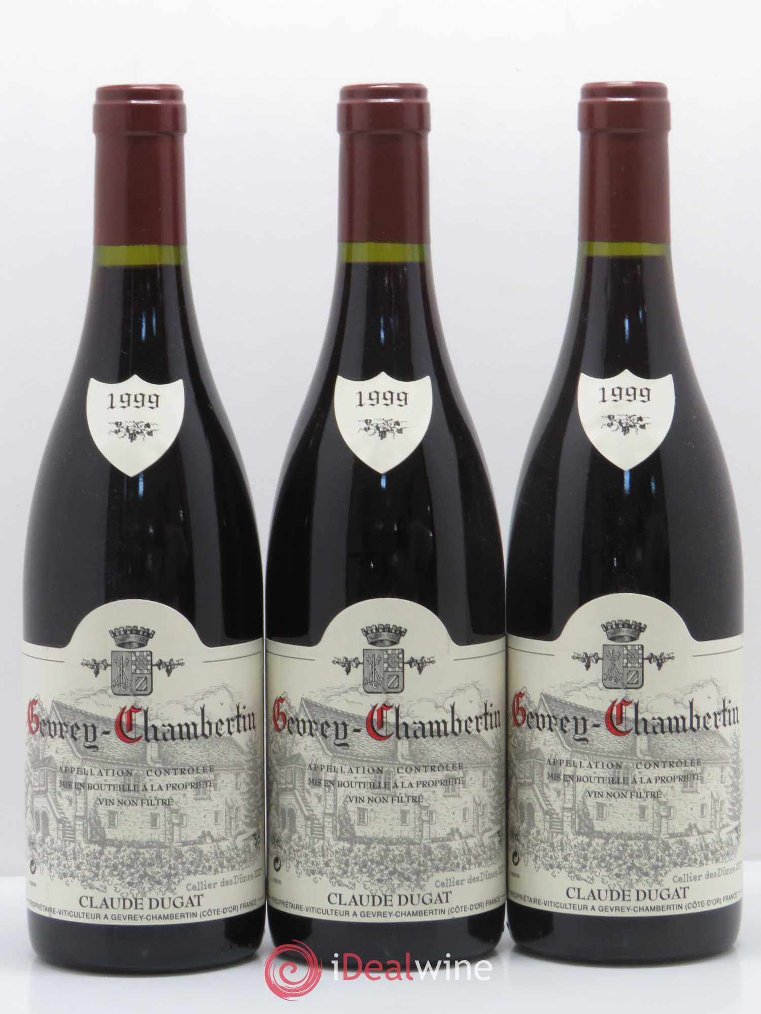 Gevrey-Chambertin Claude Dugat 1999 - Lot de 6 bouteilles - 2
