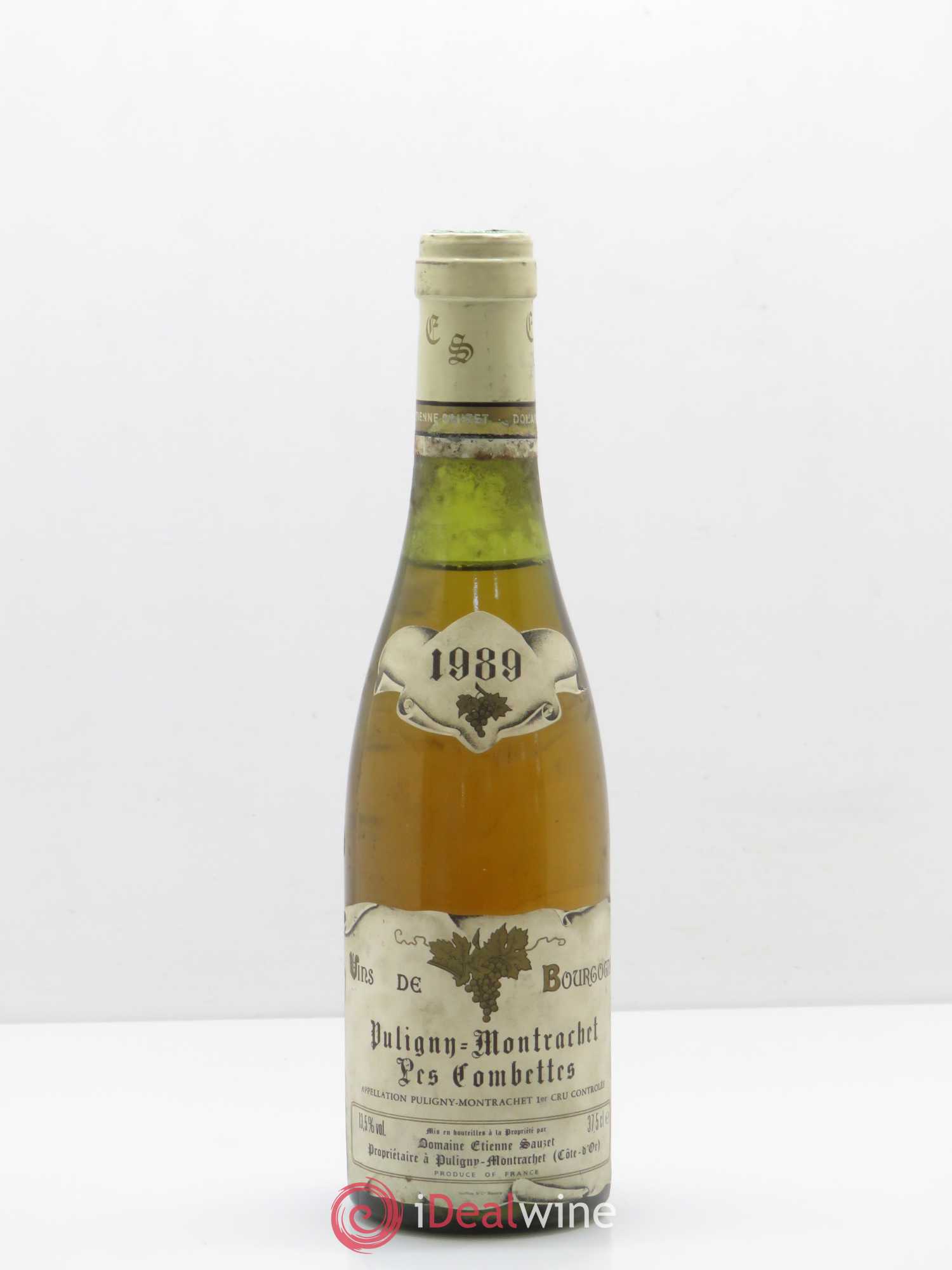 Puligny-Montrachet 1er Cru Les Combettes Etienne Sauzet 1989 - Posten von 1 Demi-Flasche - 0