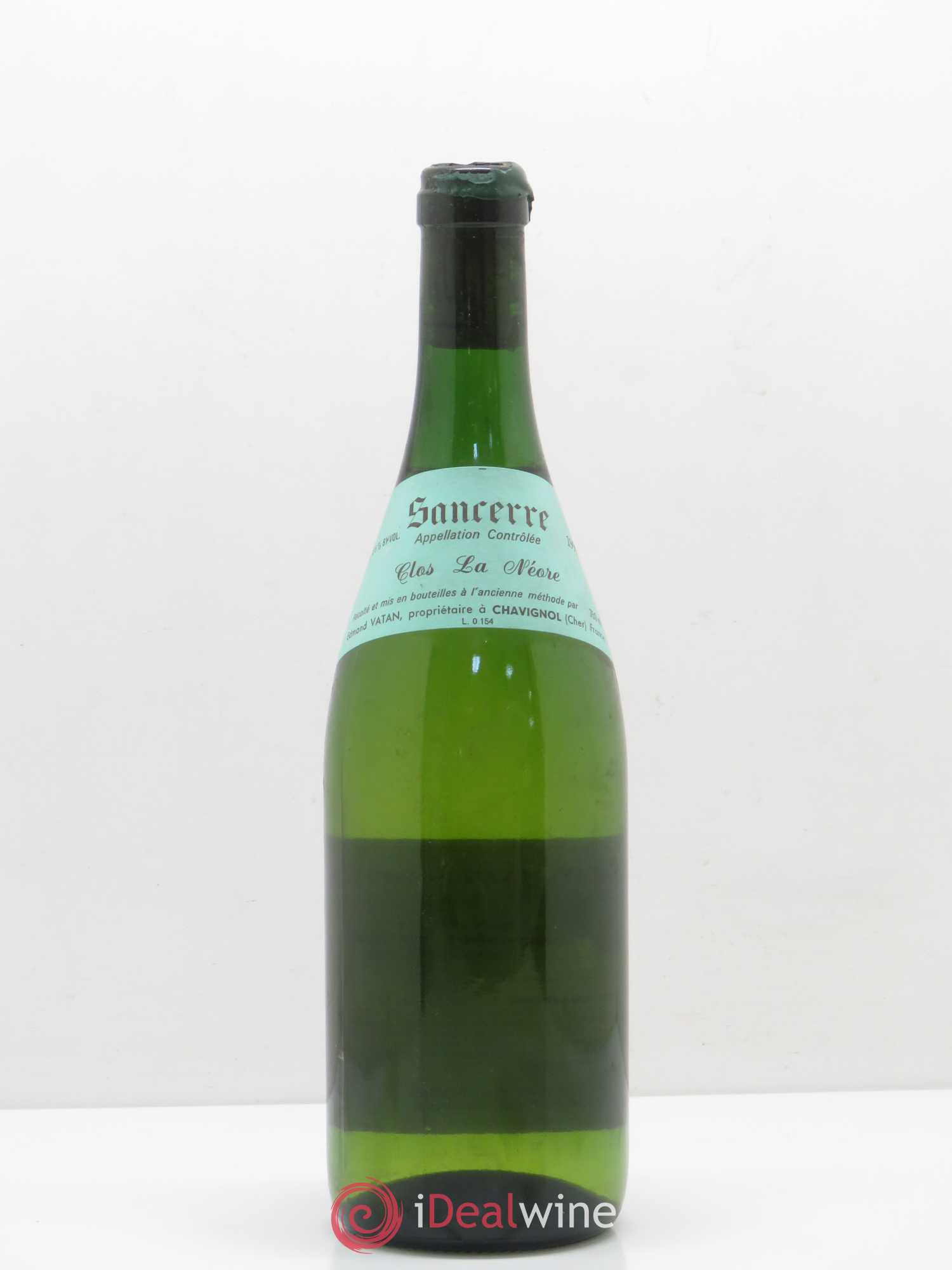 Sancerre Clos la Neore Edmond Vatan 1999 - Lot de 1 bouteille - 0