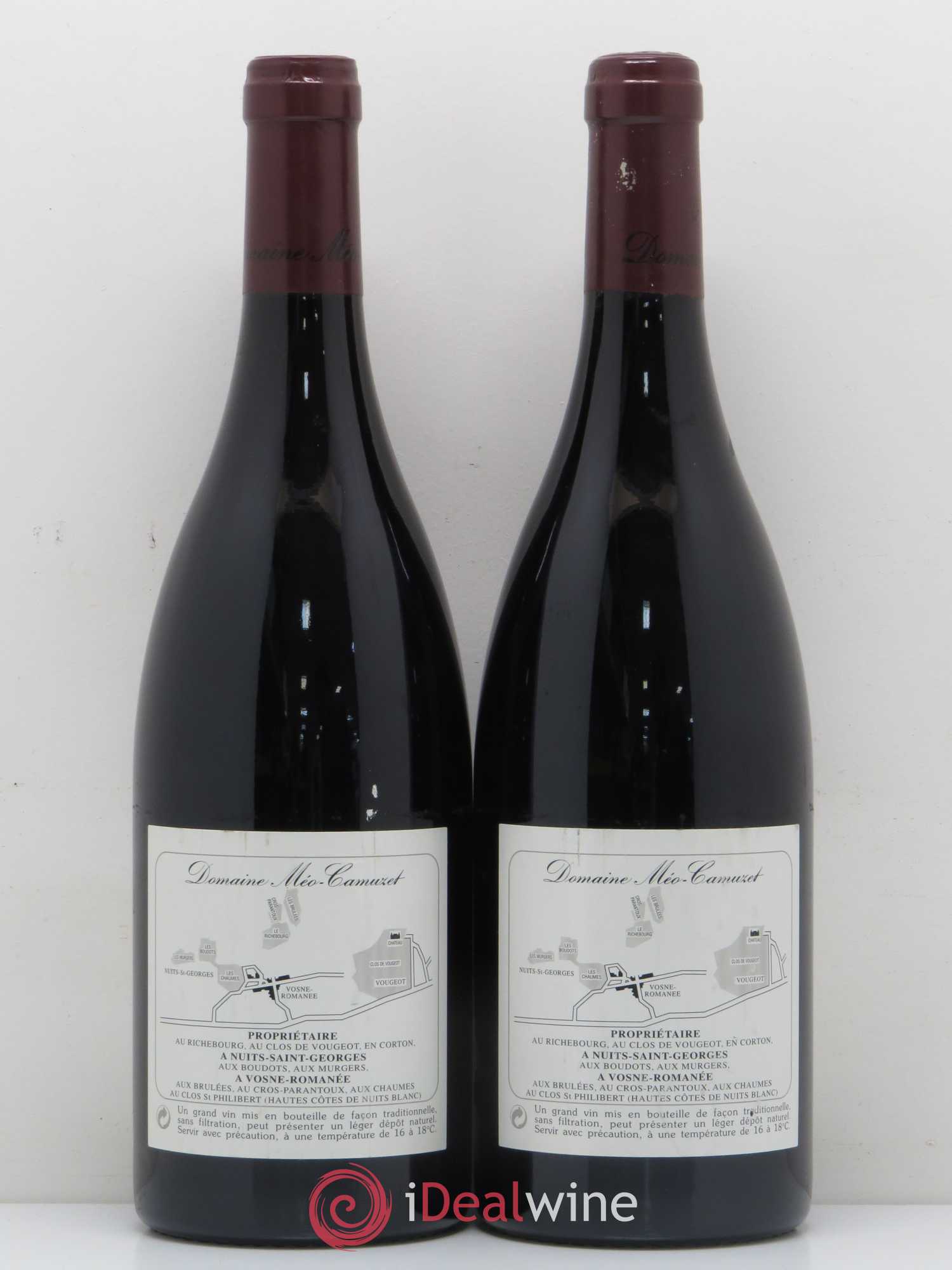 Clos de Vougeot Grand Cru Méo-Camuzet (Domaine) 1995 - Lotto di 2 bottiglie - 1