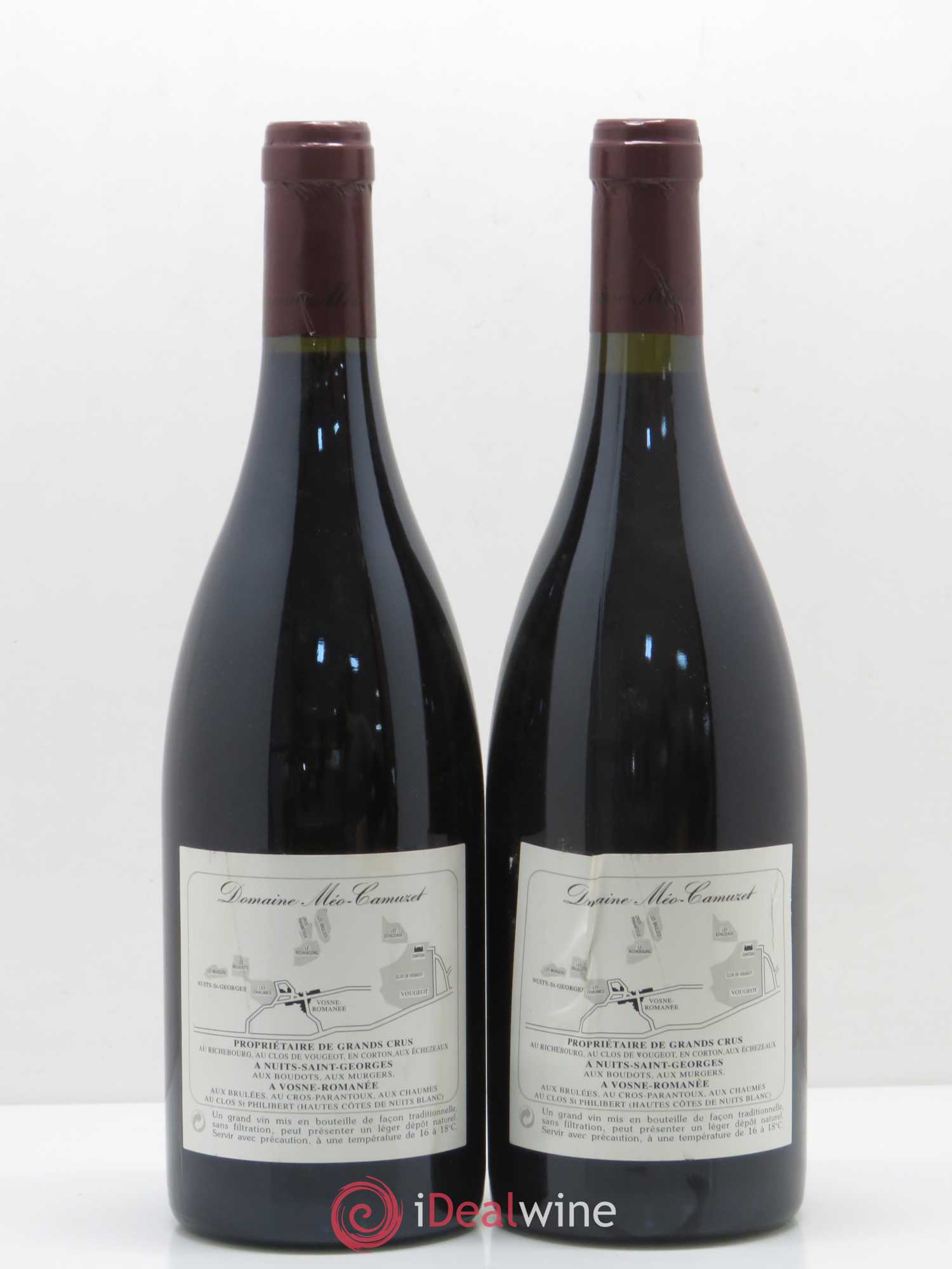 Vosne-Romanée 1er Cru Aux Brûlées Méo-Camuzet (Domaine) 1997 - Lot de 2 bouteilles - 1