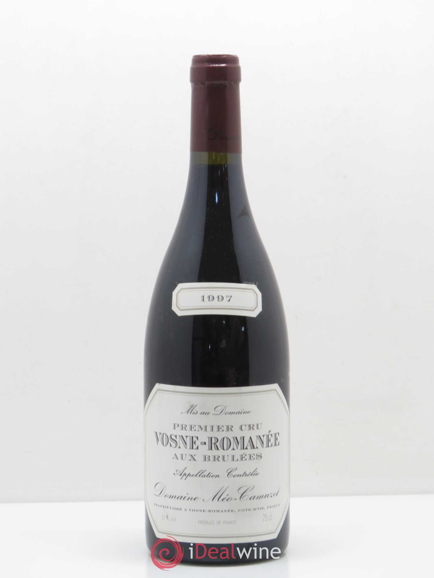 Vosne-Romanée 1er Cru Aux Brûlées Méo-Camuzet (Domaine) 1997 - Lot de 1 bouteille - 0