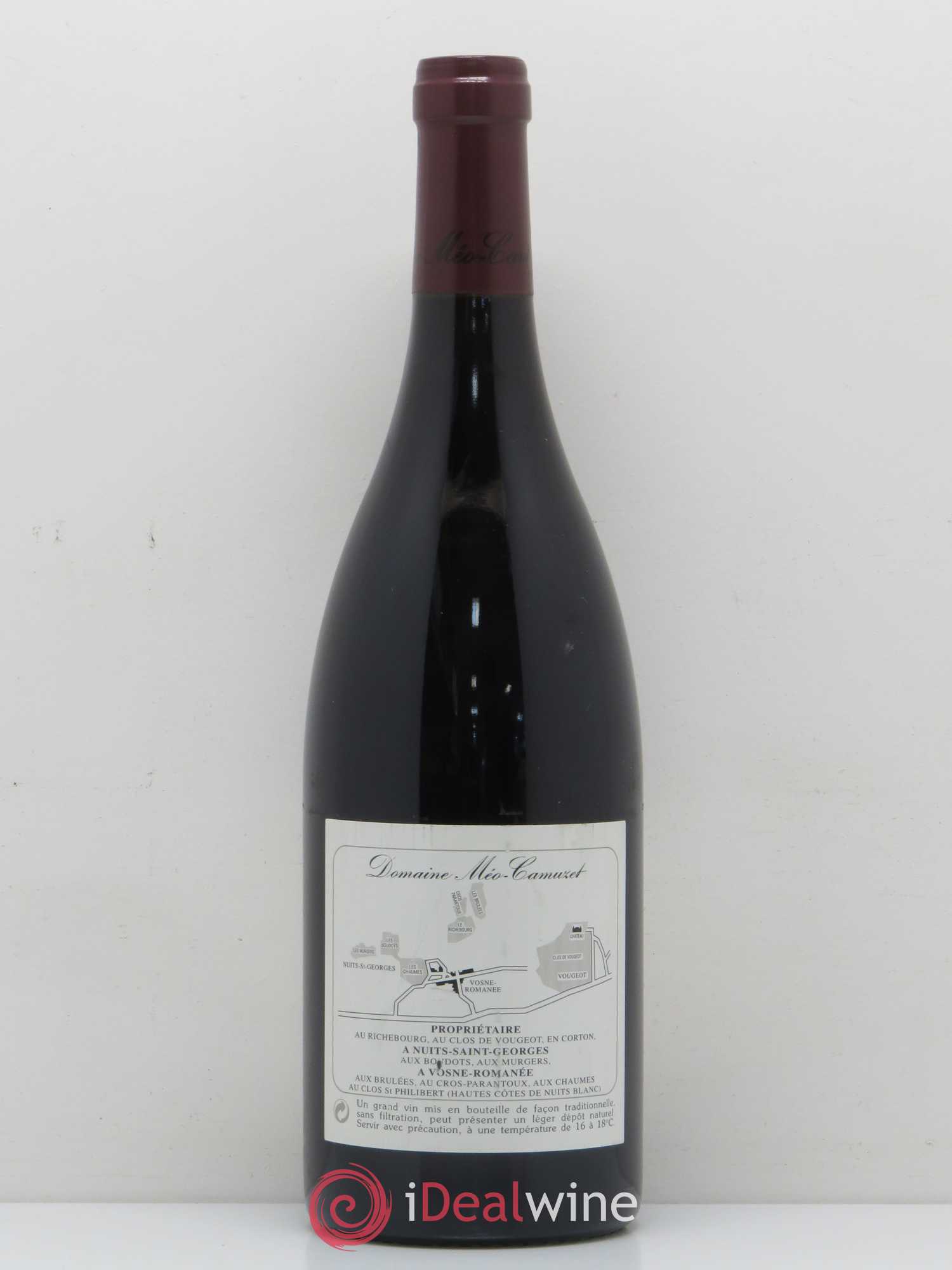Clos de Vougeot Grand Cru Méo-Camuzet (Domaine) 1995 - Lot de 1 bouteille - 1