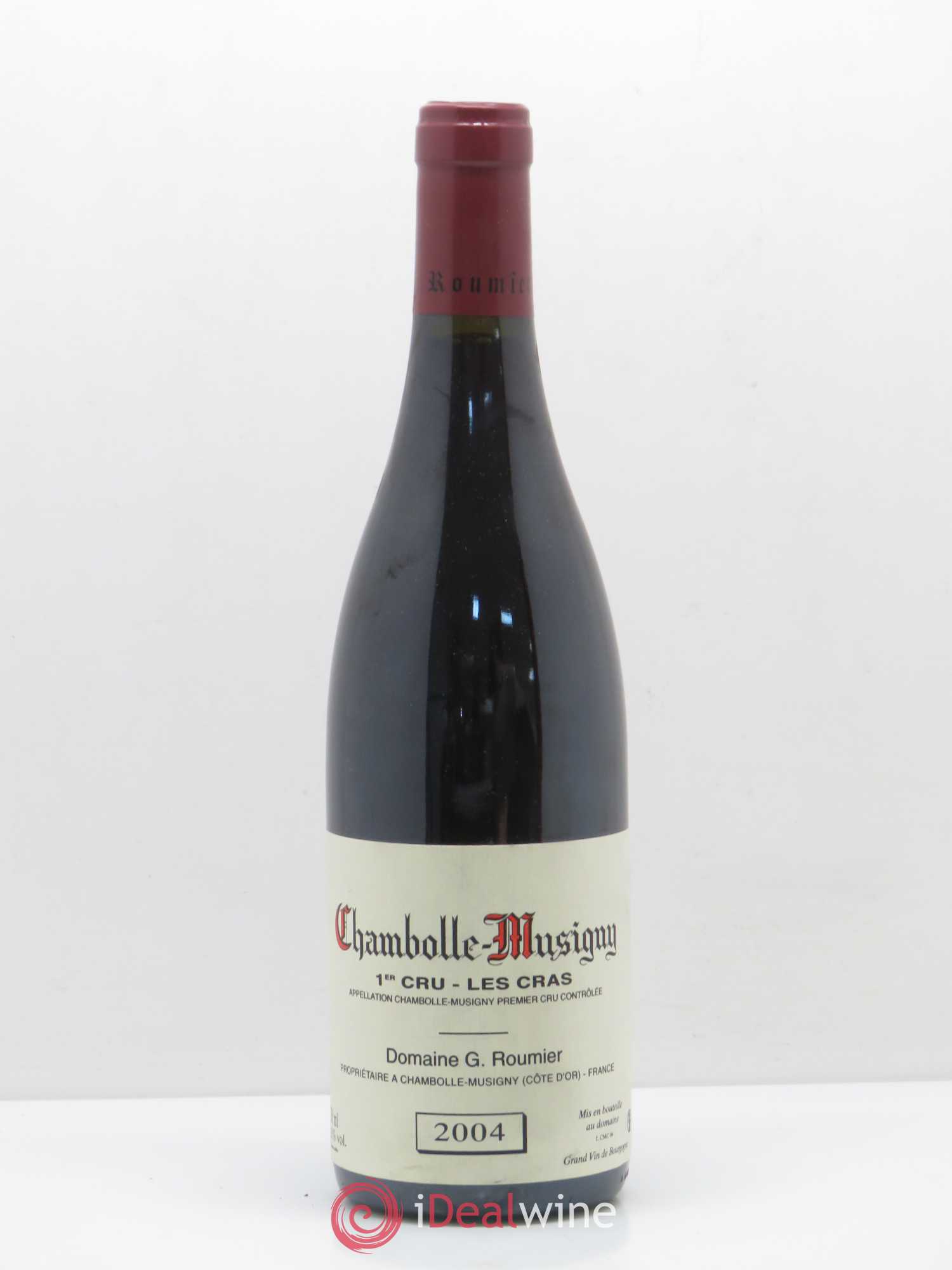 Chambolle-Musigny 1er Cru Les Cras Georges Roumier (Domaine) 2004 - Lot de 1 bouteille - 0