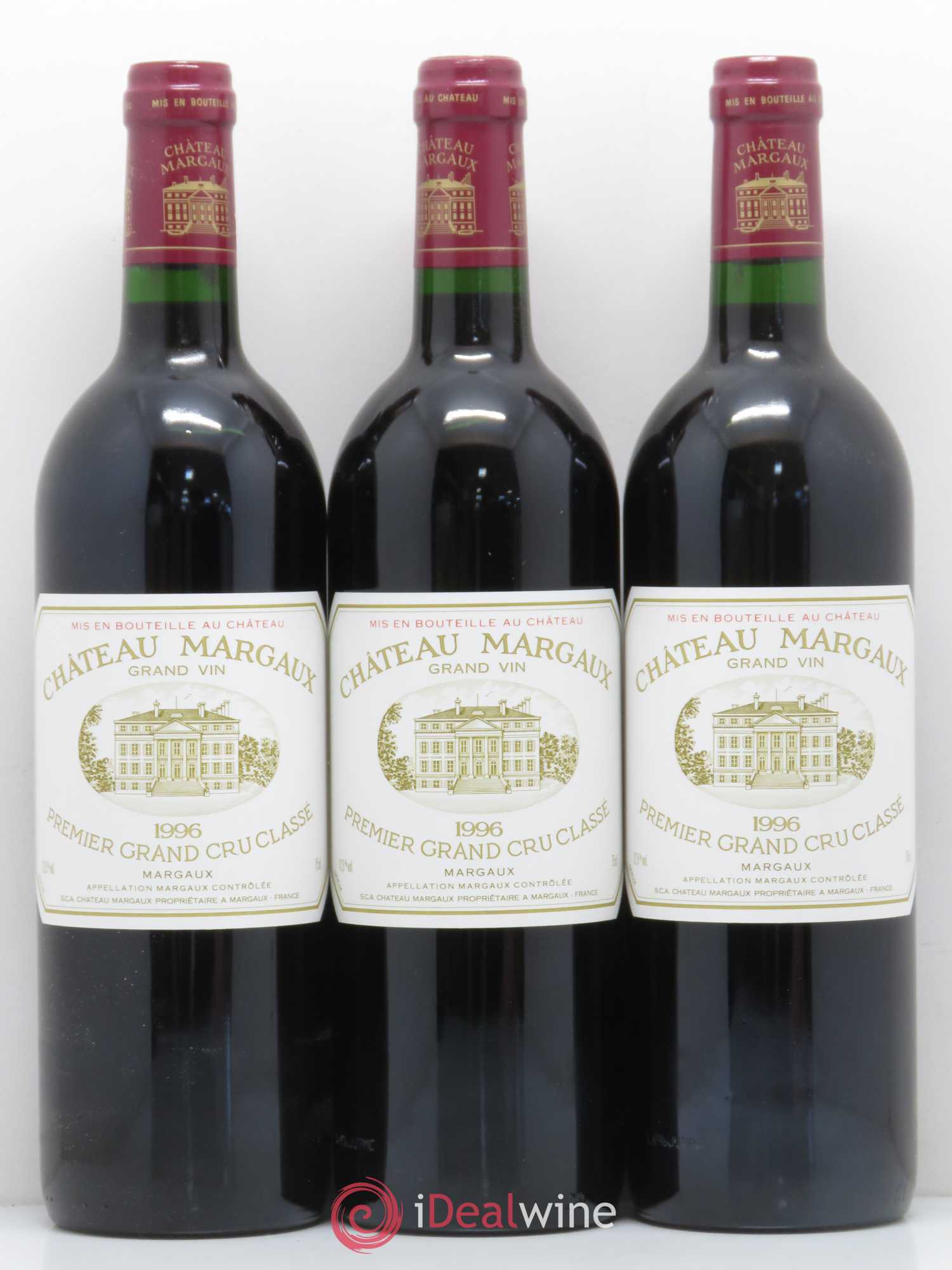 Château Margaux 1er Grand Cru Classé 1996 - Lot de 6 bouteilles - 2