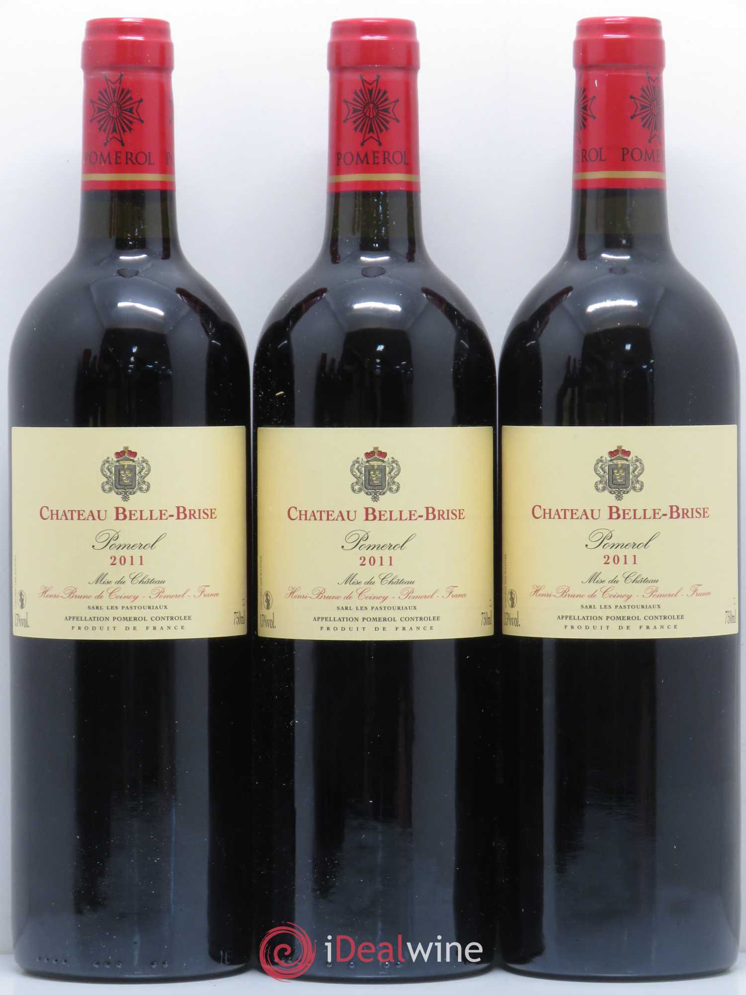 Château Belle-Brise 2011 - Lot de 12 bouteilles - 1